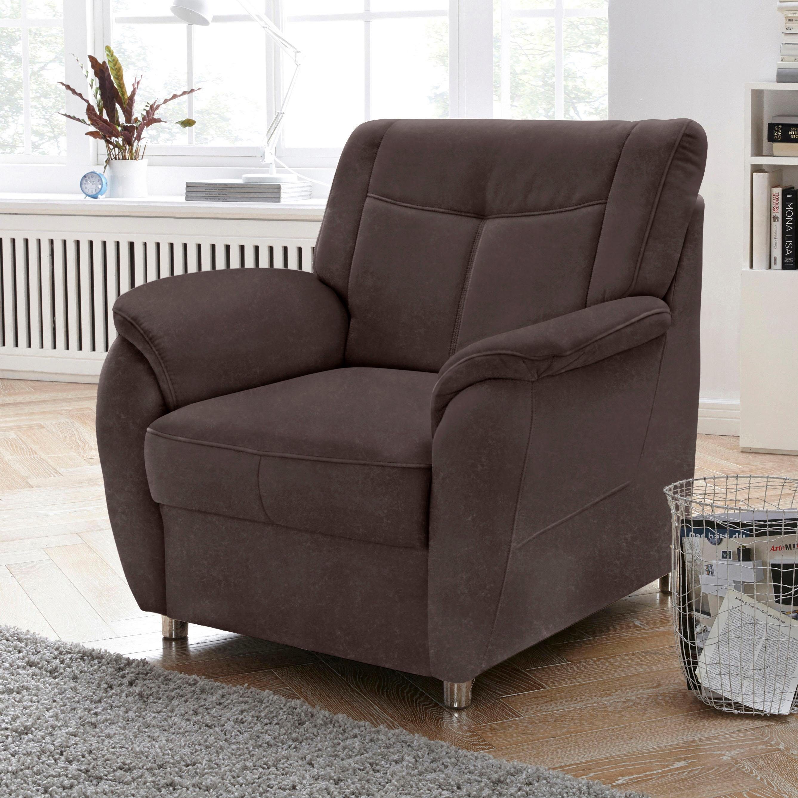 sit&more Sessel Sonoma, mit Federkern günstig online kaufen