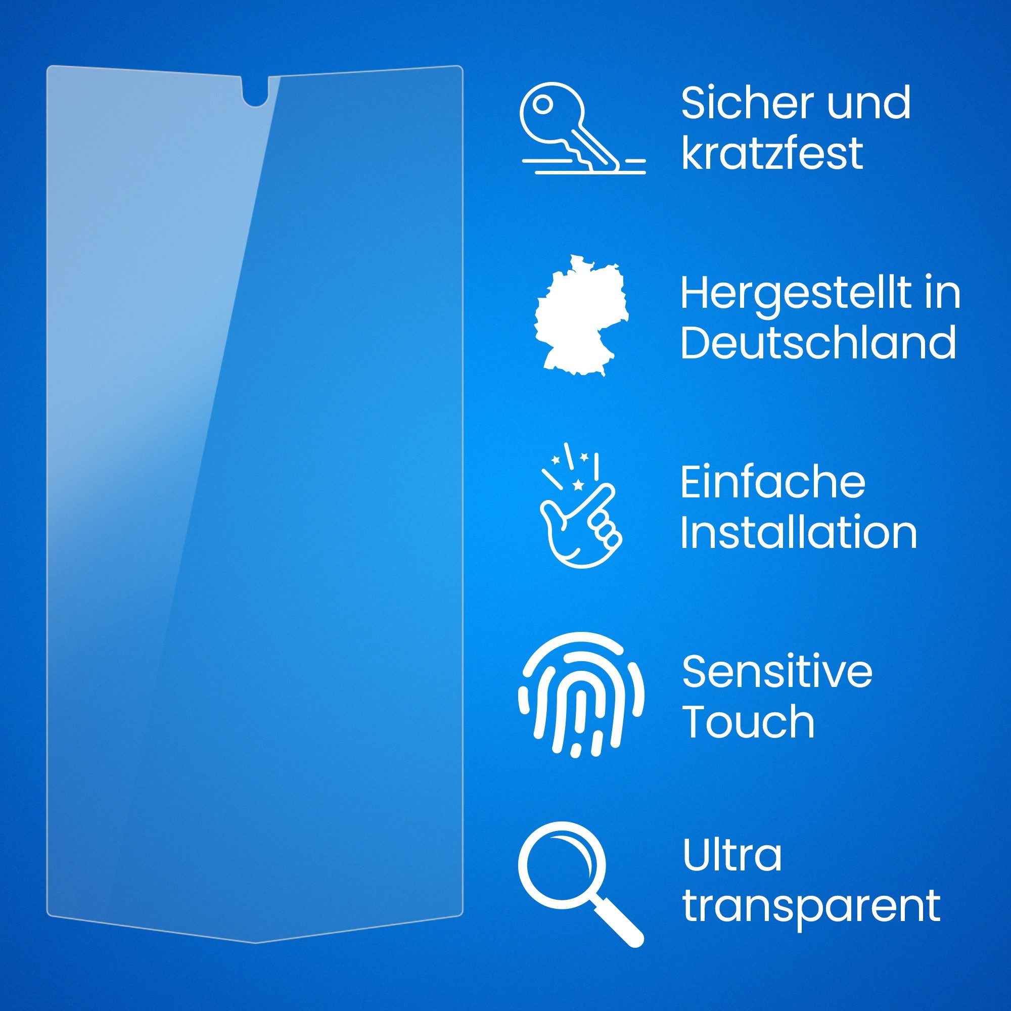 atFoliX Schutzfolie Displayschutz für Vertu Agent Q, (3 Folien), Ultraklar und hartbeschichtet