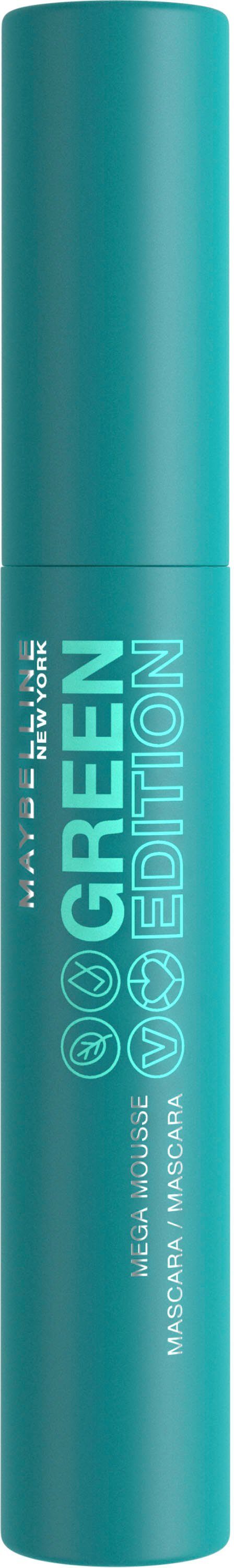 Green braun MAYBELLINE Edition WSH Mascara NEW Mousse YORK Mascara 003 Mega