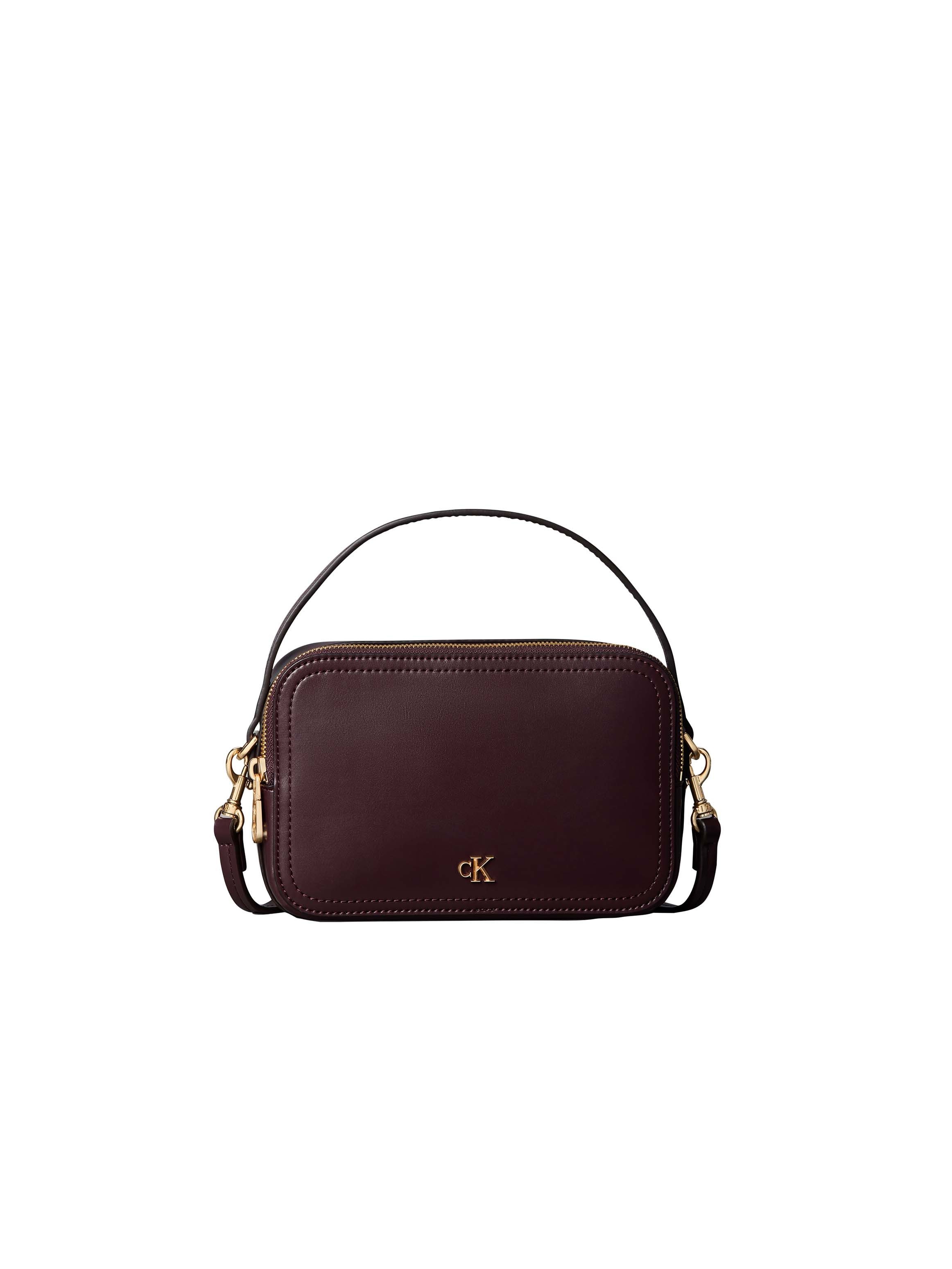 Calvin Klein Mini Bag CK HARDWARE CAMERA BAG, Handtasche, Henkeltasche, Tragetasche mit CK-Logo