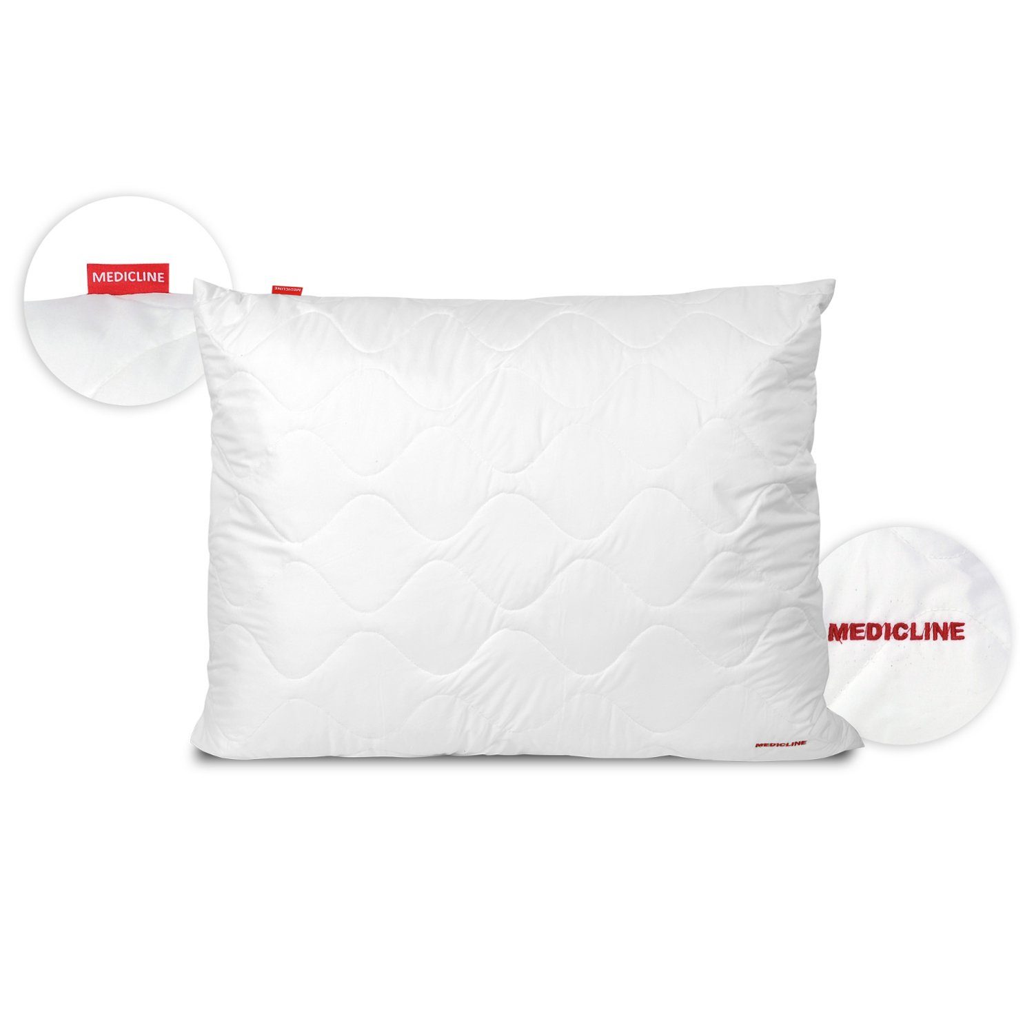 MEDICLINE Подушки, Kissen Подушки Antiallergisch 80 x 80 cm