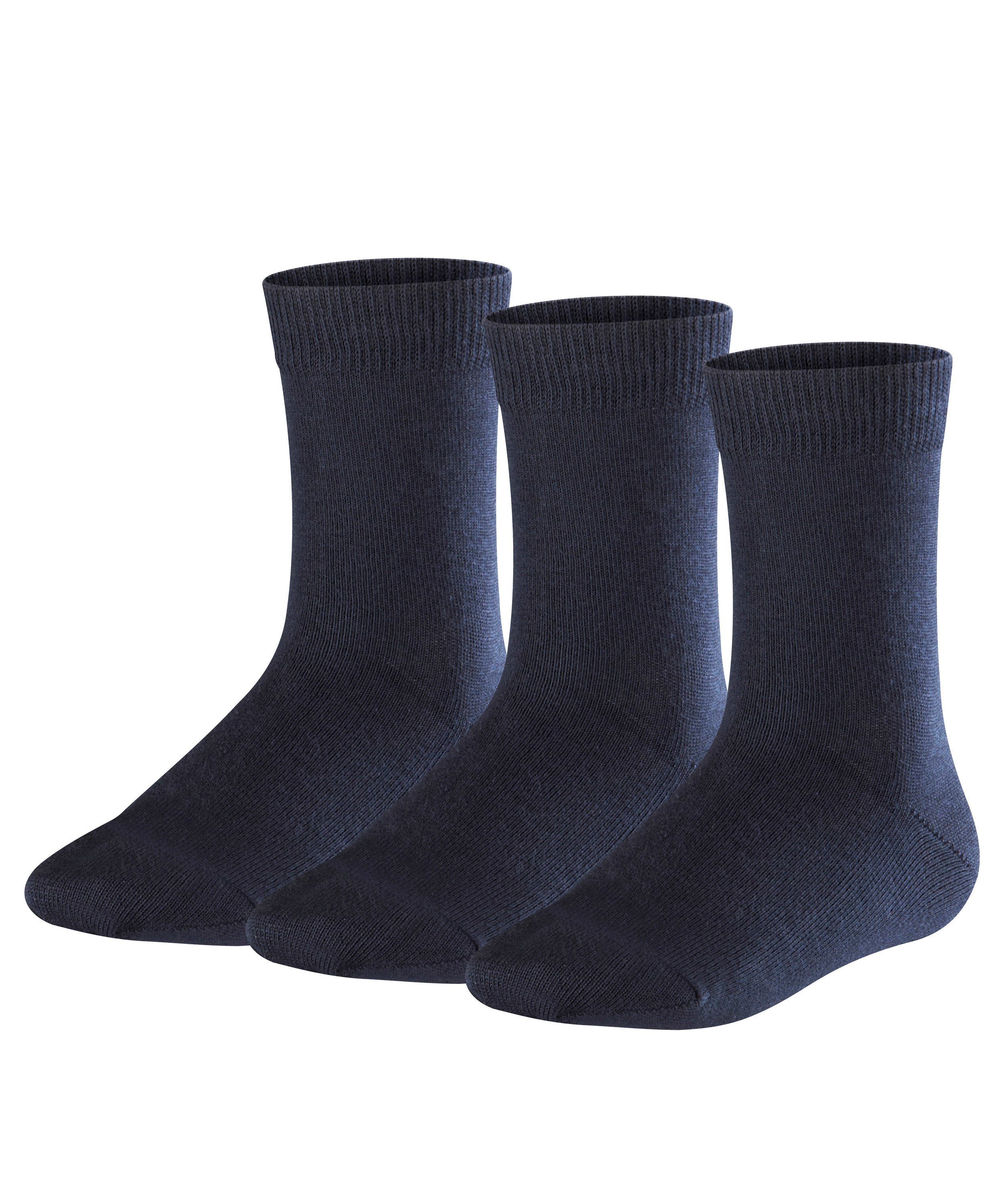 FALKE Socken Family 3-Pack (3-Paar) darkmarine (6170)
