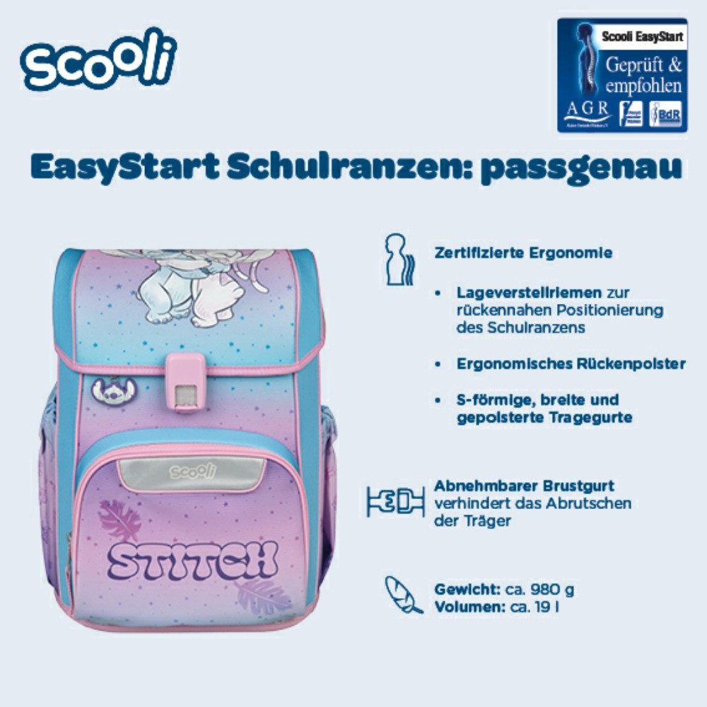 Scooli Schulranzen 1.Klasse Mädchen EasyStart in unterschiedlichen Sets