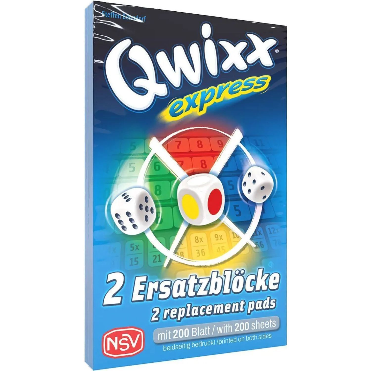 Cartamundi Spiel Qwixx - Express - Ersatzblöcke