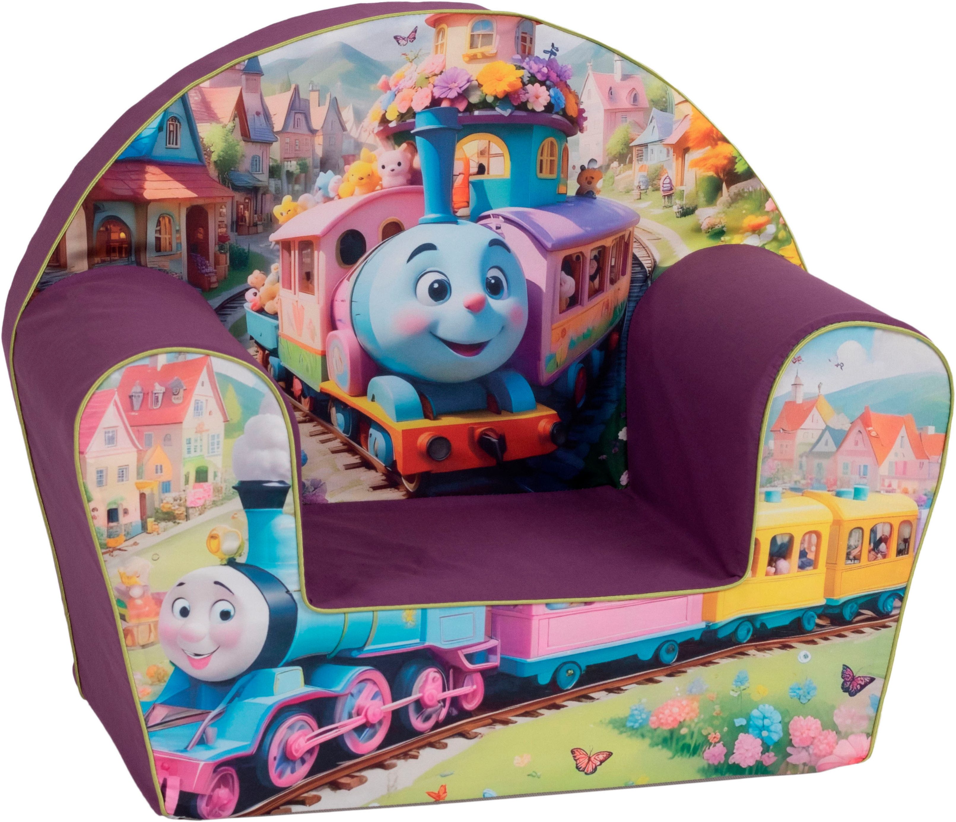 Knorrtoys® Sessel Happy train, für Kinder; Made in Europe