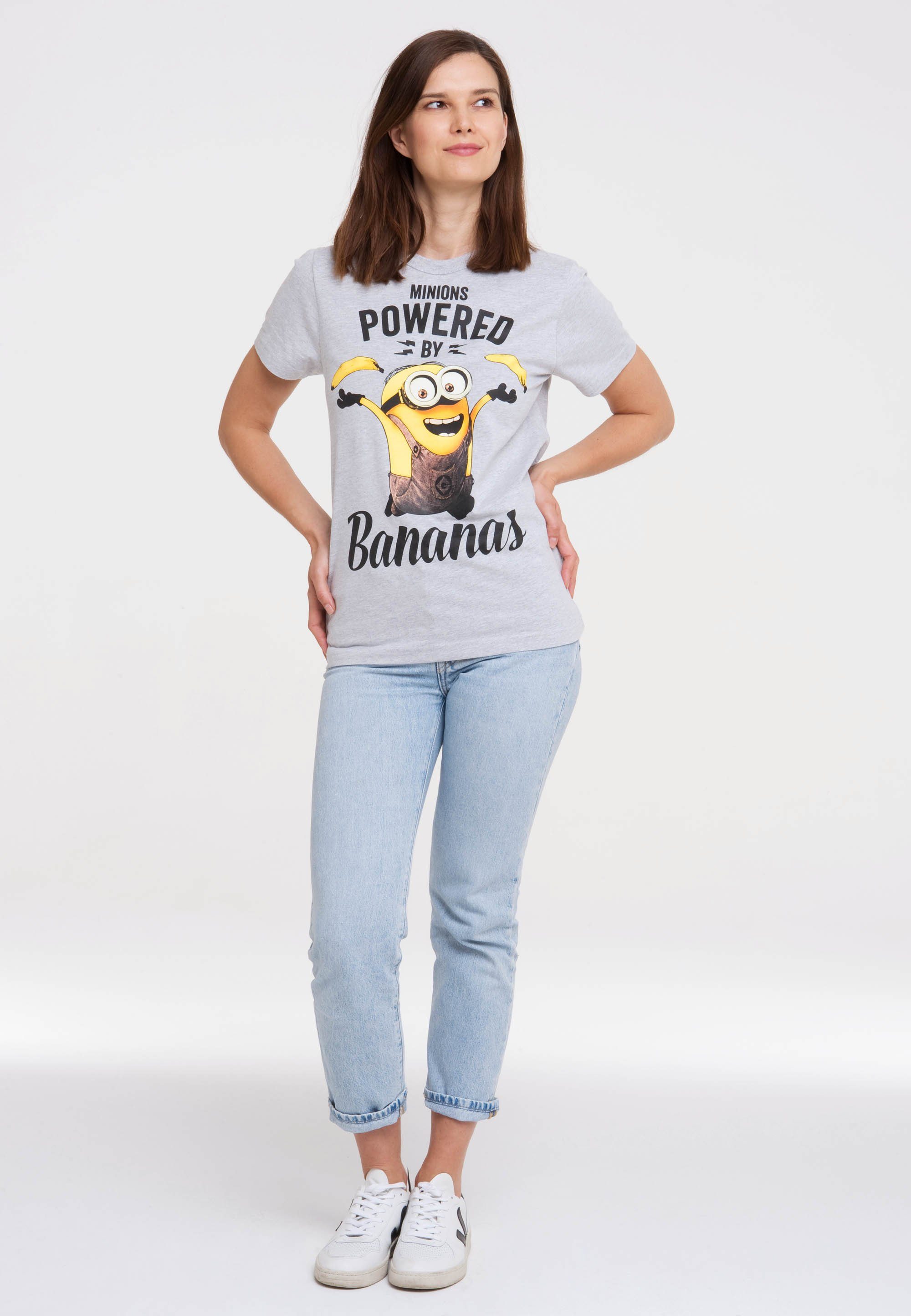 Print mit Minions lizenziertem T-Shirt LOGOSHIRT