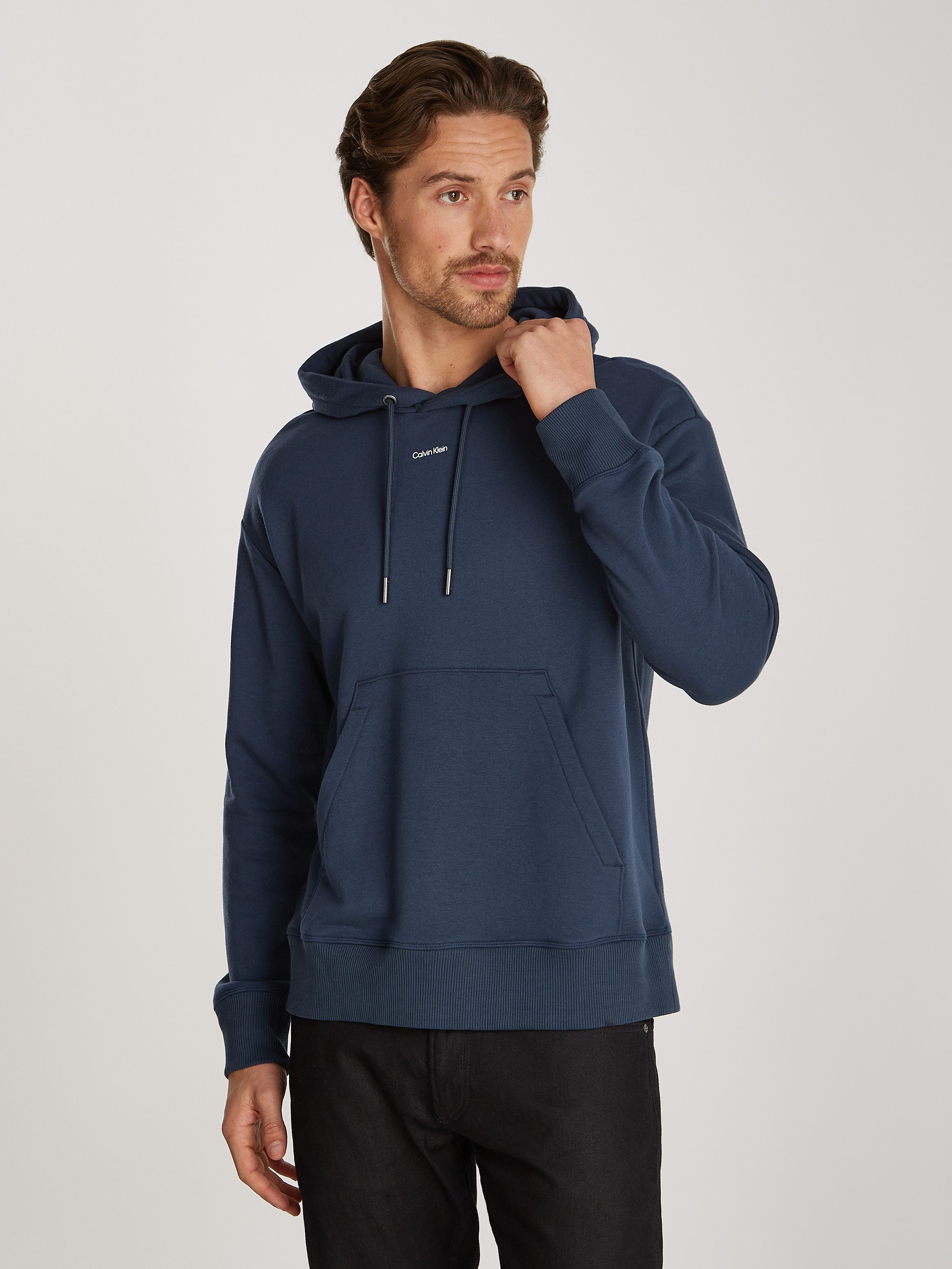 Calvin Klein Kapuzensweatshirt NANO LOGO HOODIE mit Logoschritftzug günstig online kaufen