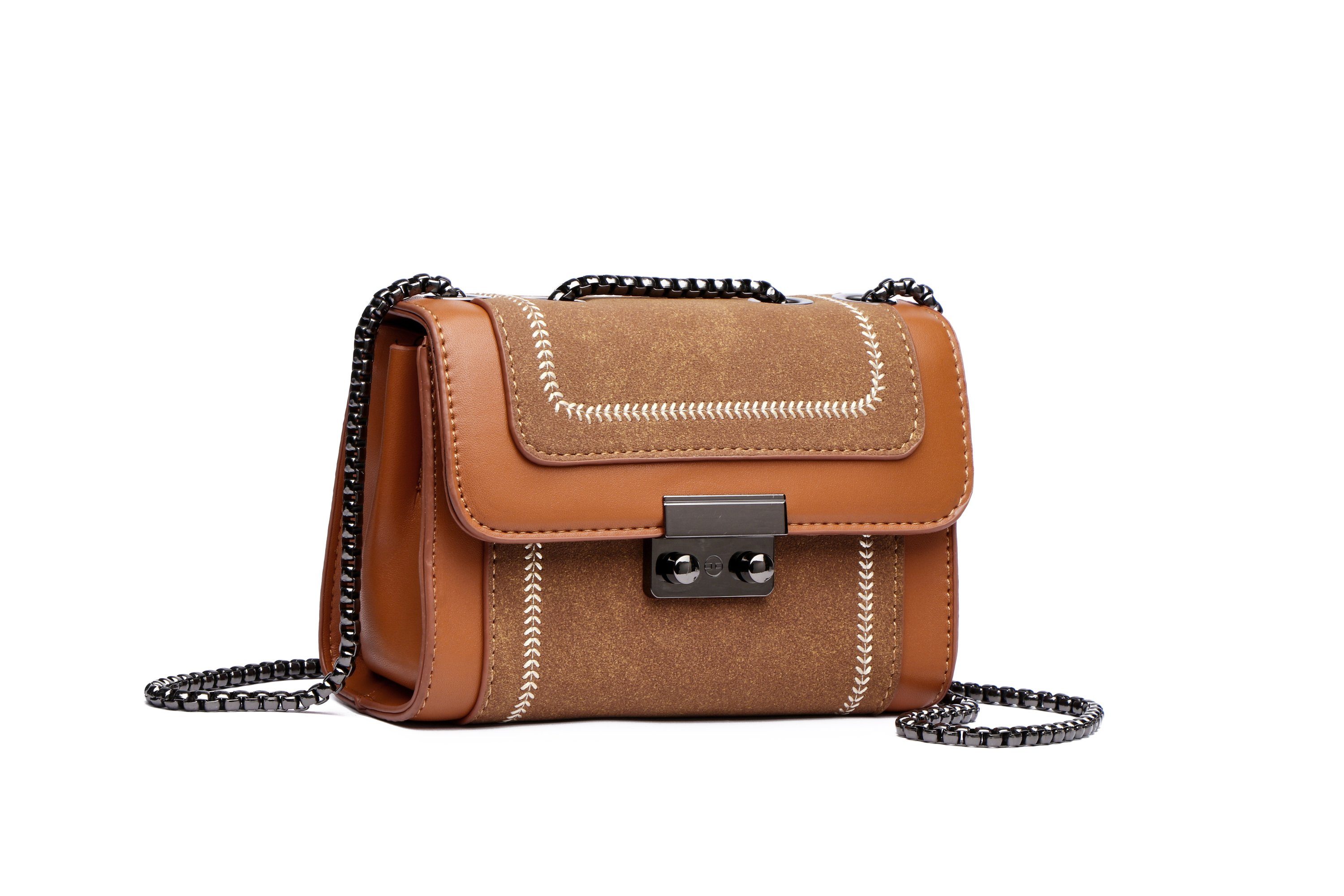 COLLEZIONE ALESSANDRO Umhängetasche Kini, Materialmix günstig online kaufen