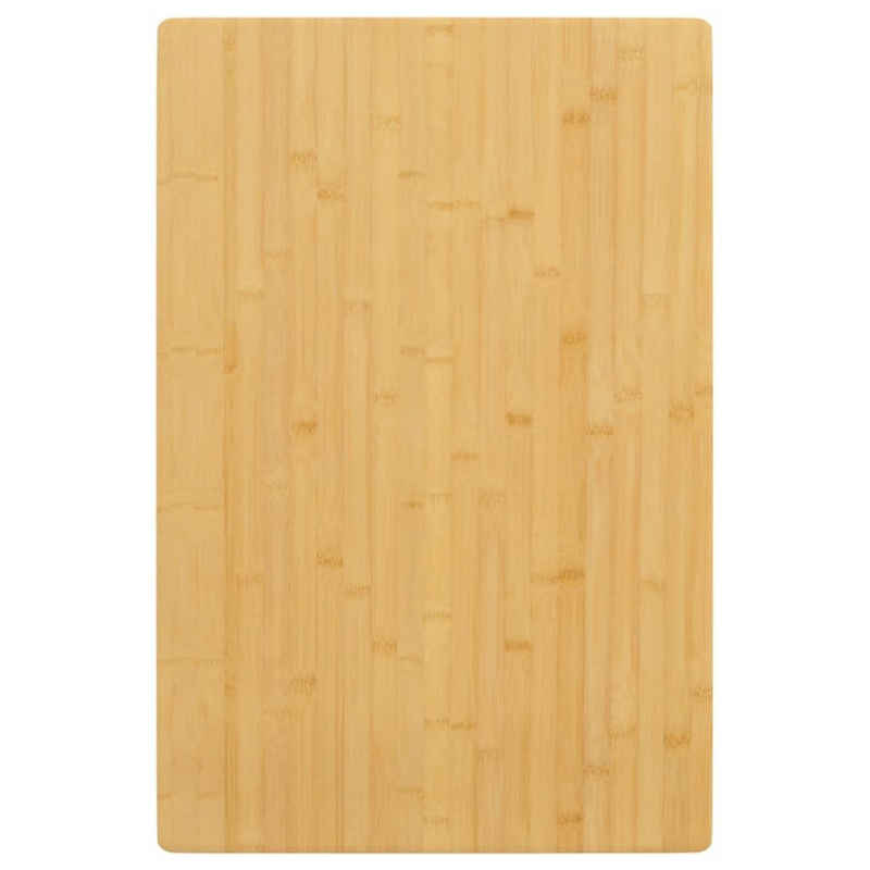 furnicato Tischplatte 60x100x4 cm Bambus (1 St)