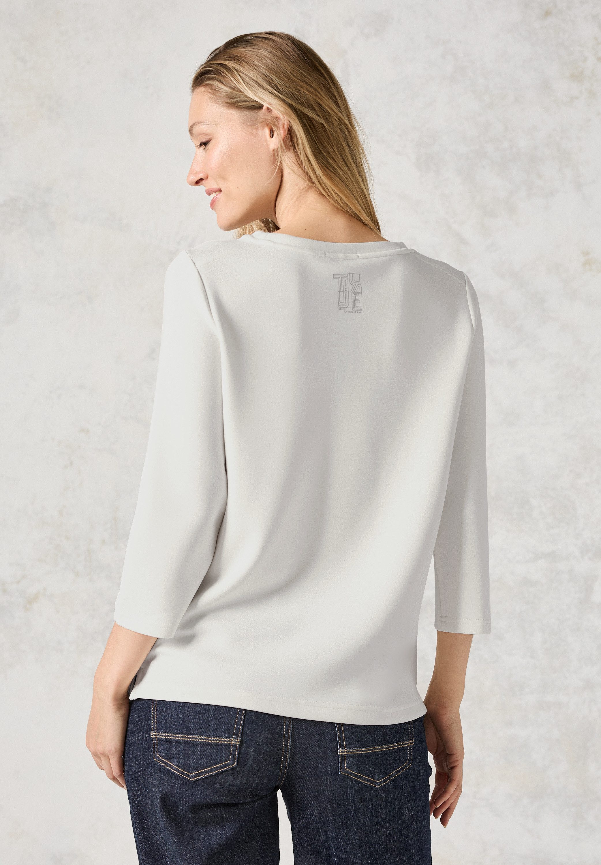 CECIL 3/4-Arm-Shirt mit grafischem Print und günstig online kaufen