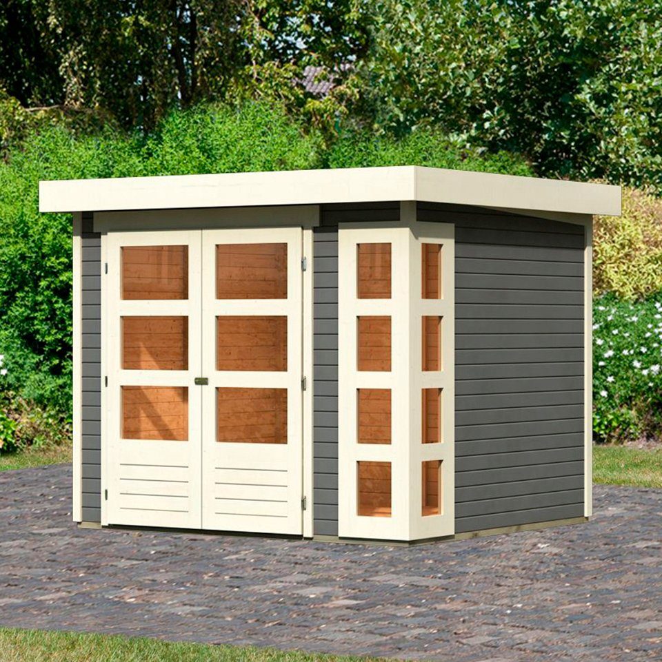 Karibu Gartenhaus Nordsee 3, BxT: 266x238 cm