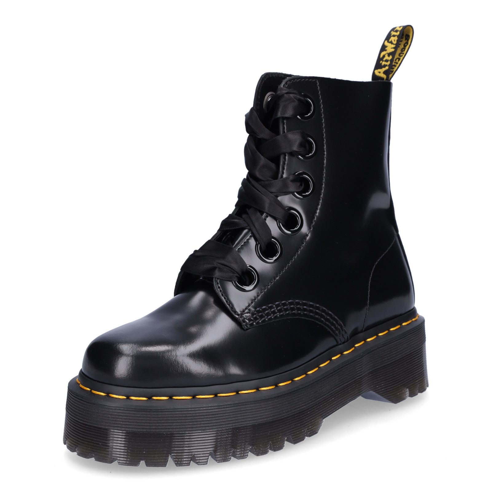 DR. MARTENS Dr. Martens Damen Plateau Schnürboot schwarz Schnürboots