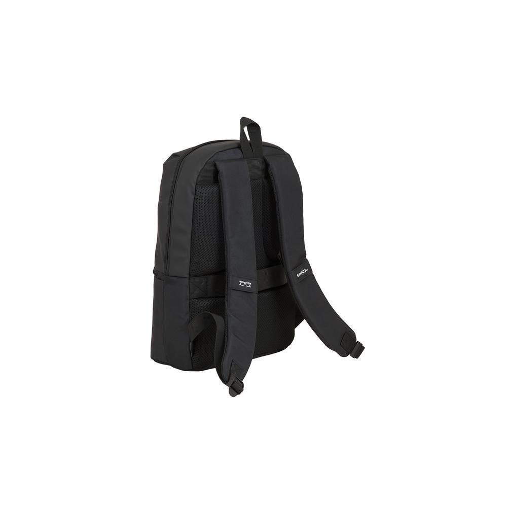 Rucksack Ergonomisch Zoll Rucksack Schwarz safta Backpack Safta Laptoptasche 14,1