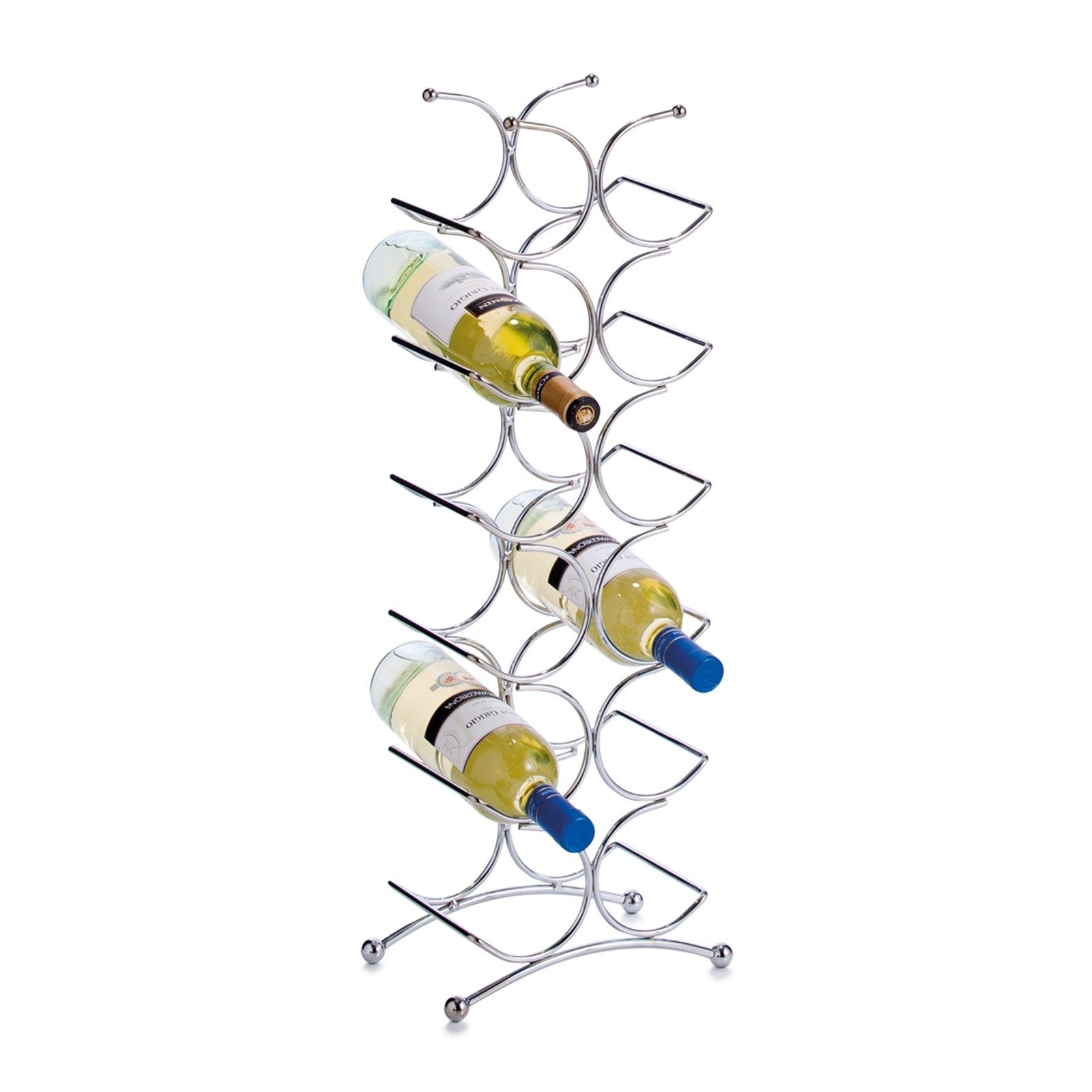 Weinregal Weinregal für 12 Flaschen Metall