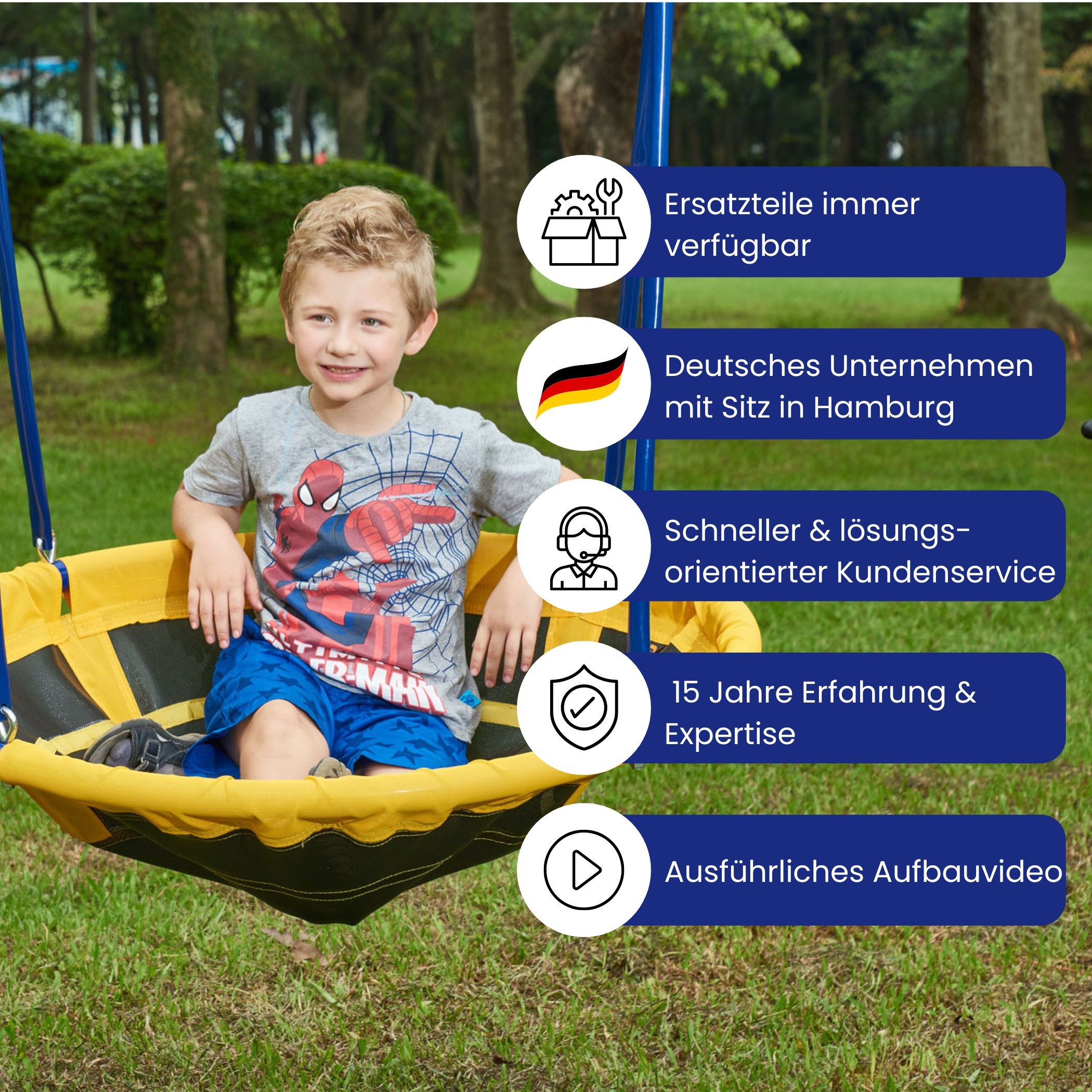 Zero Gravity Schaukelgestell TÜV-geprüfte Kinderschaukel, bequeme Sitzfläch günstig online kaufen