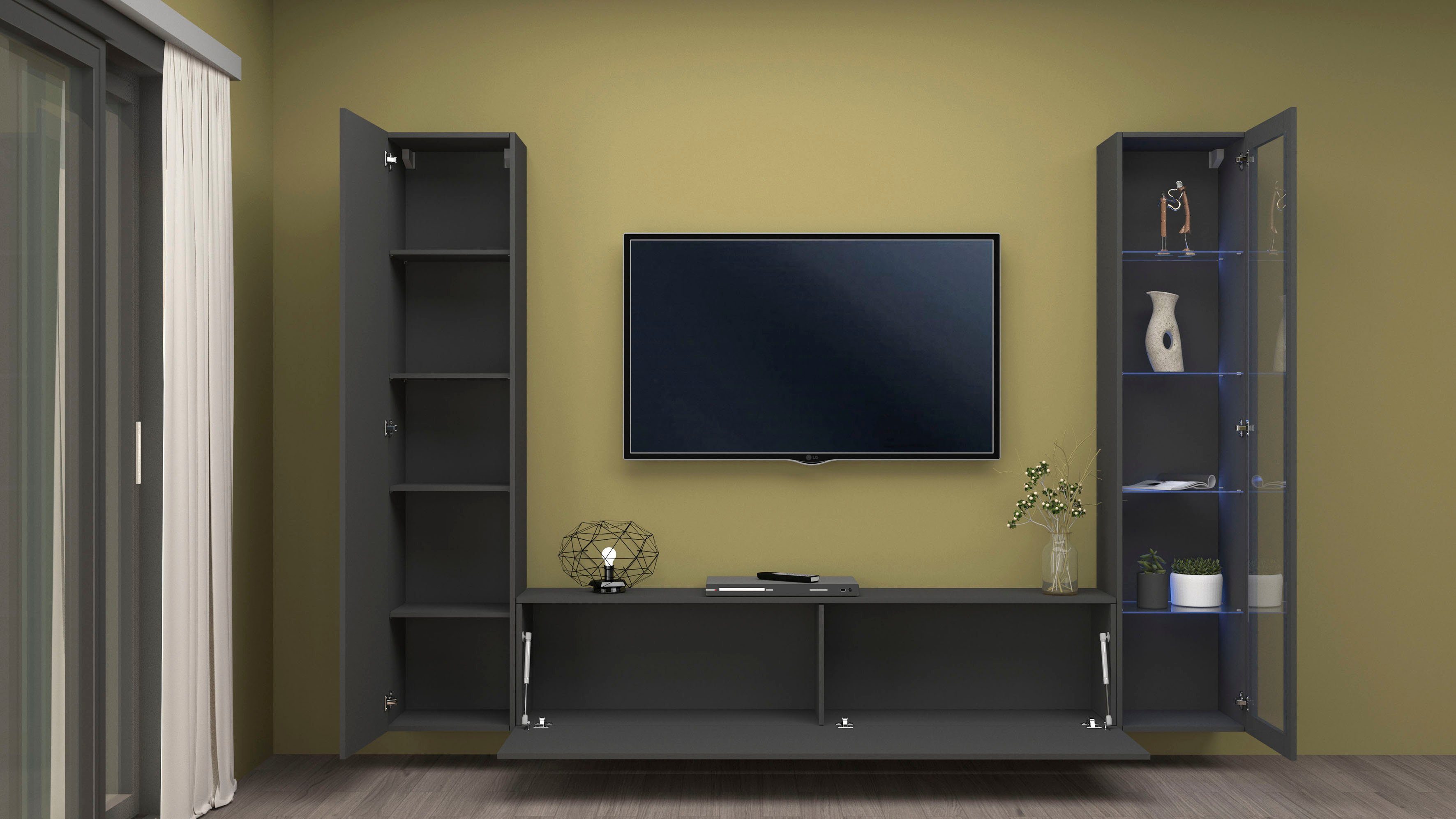 INOSIGN Wohnwand Maruska, (1-St)