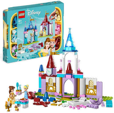 LEGO® Konstruktionsspielsteine Kreative Schlösserbox (43219), LEGO® Disney Princess, (140 St)