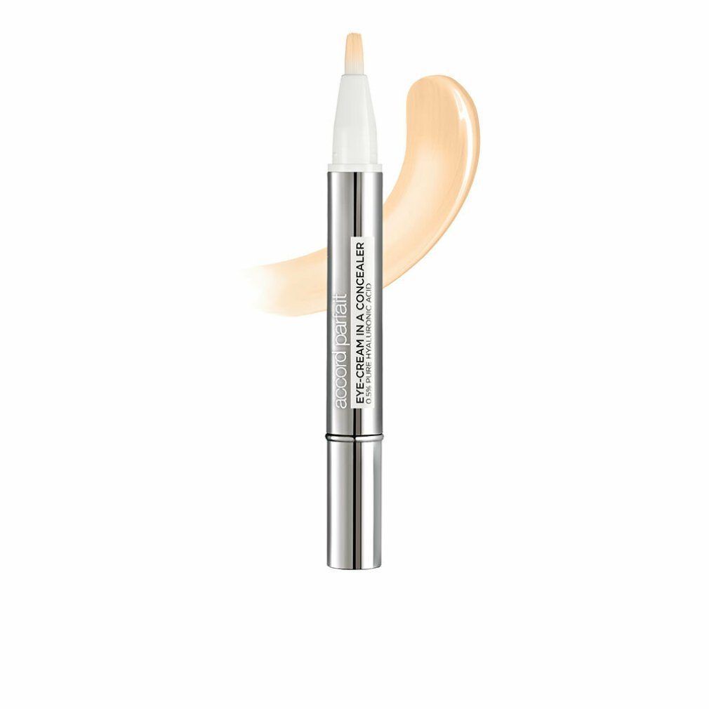 L'ORÉAL PARIS Lidschatten-Base ACCORD PARFAIT eye-cream in a concealer #1-2D-beige ivore