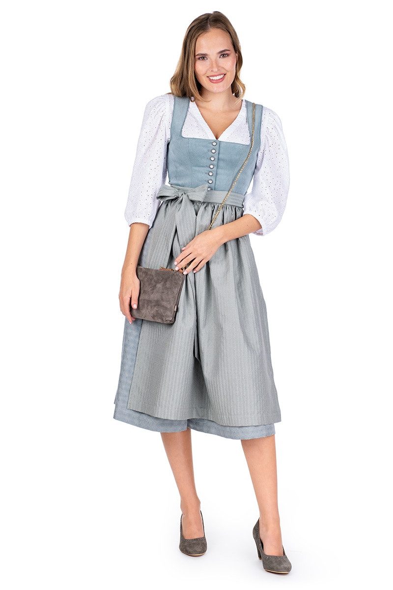 MarJo Dirndl Cord Dirndl 2tlg. - OBING - gletscher
