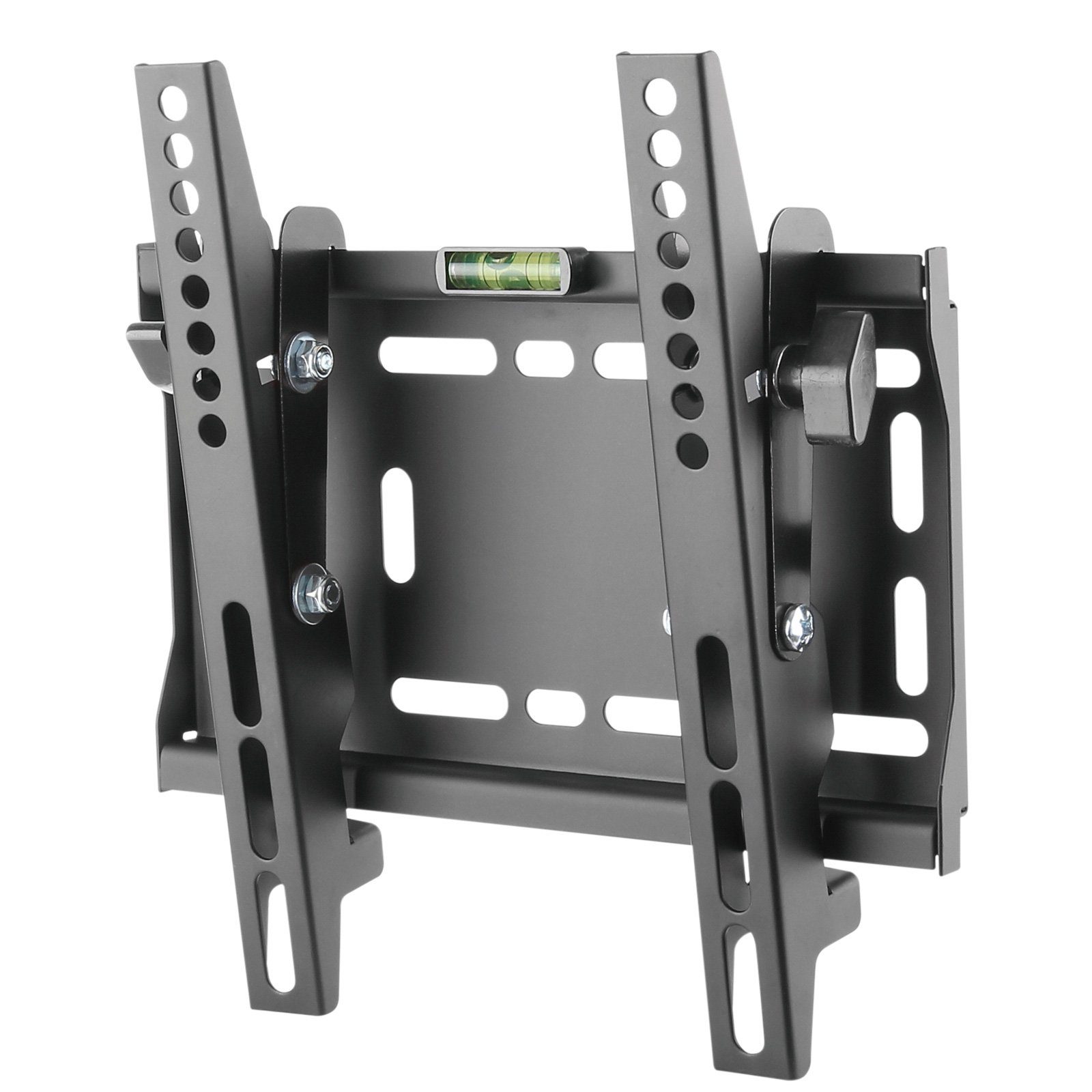 CAVO TV-Wandhalterung TV-Halterung neigbar, für Flach & Curved Fernseher & Monitor, (bis 42 Zoll, für 23 - 42 Zoll Bildschirme bis 50 kg, max. VESA 200x200 mm)