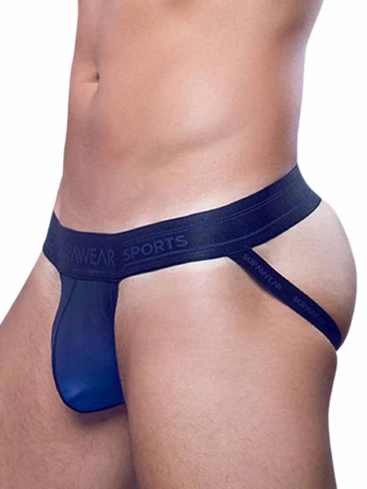 String Supawear SPR Training Jockstrap Underwear Blue