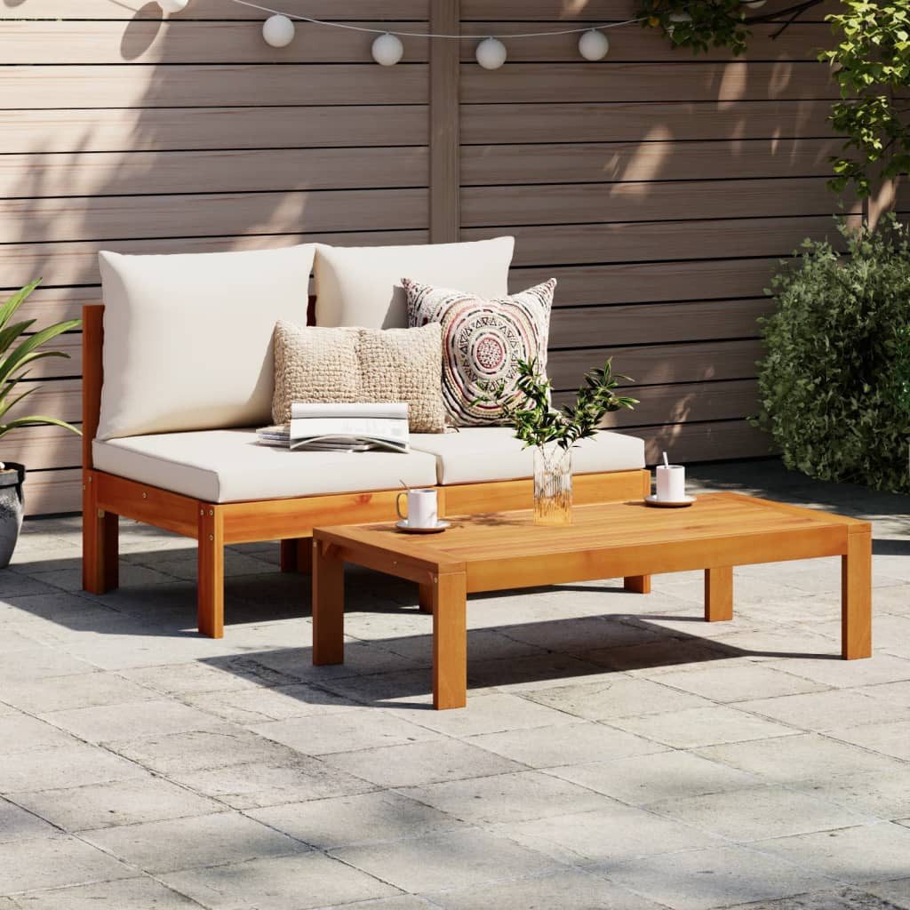 vidaXL Sofaelement Gartensofa ohne Armlehnen mit günstig online kaufen