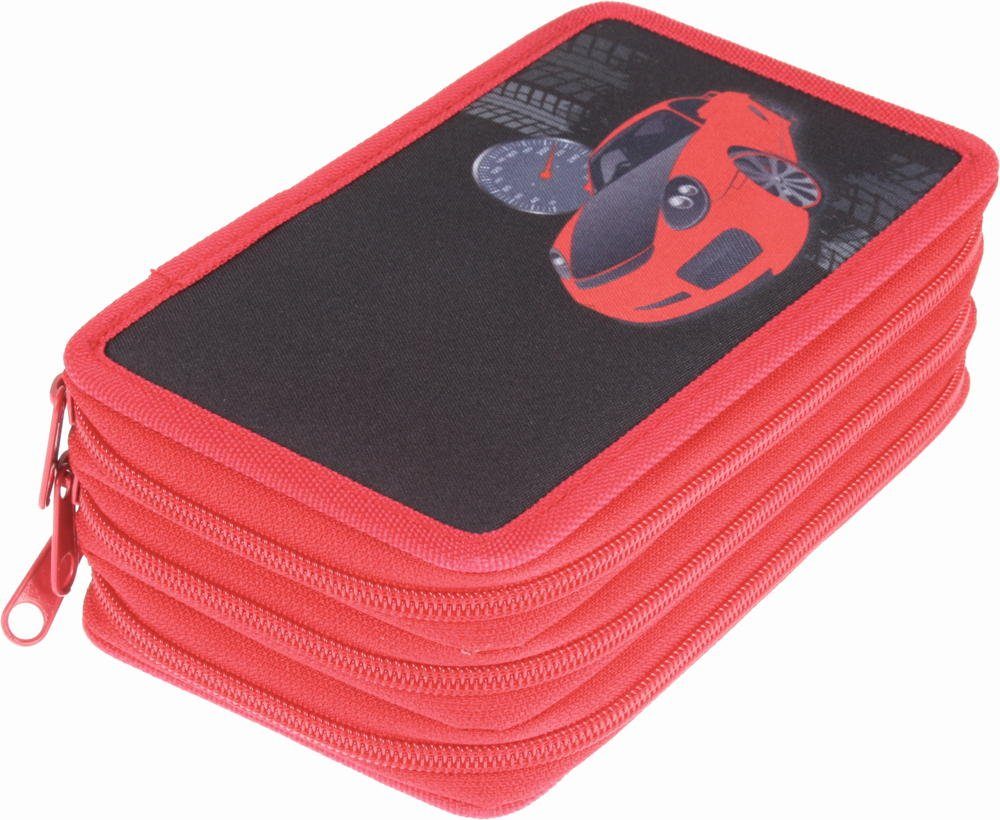 Stylex Schreibwaren Federtasche Tripledecker Federtasche / Federmappe / Schüleretui / 31tlg. gefüllt