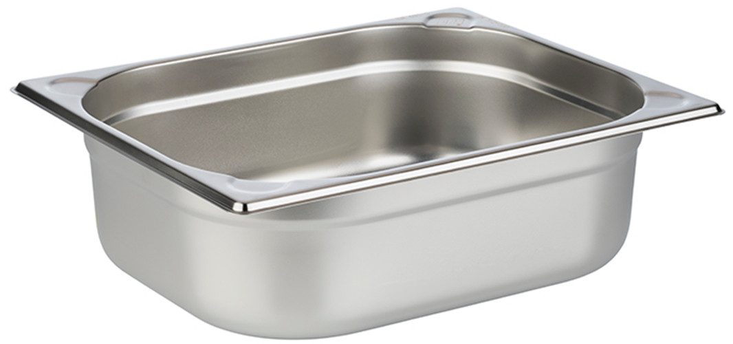 APS Aufbewahrungssystem GN 1/2 Behälter 32,5 x 26,5 cm, Edelstahl, (1-tlg), Gastronorm-Behälter, zum Anrichten und Lagern von Speisen