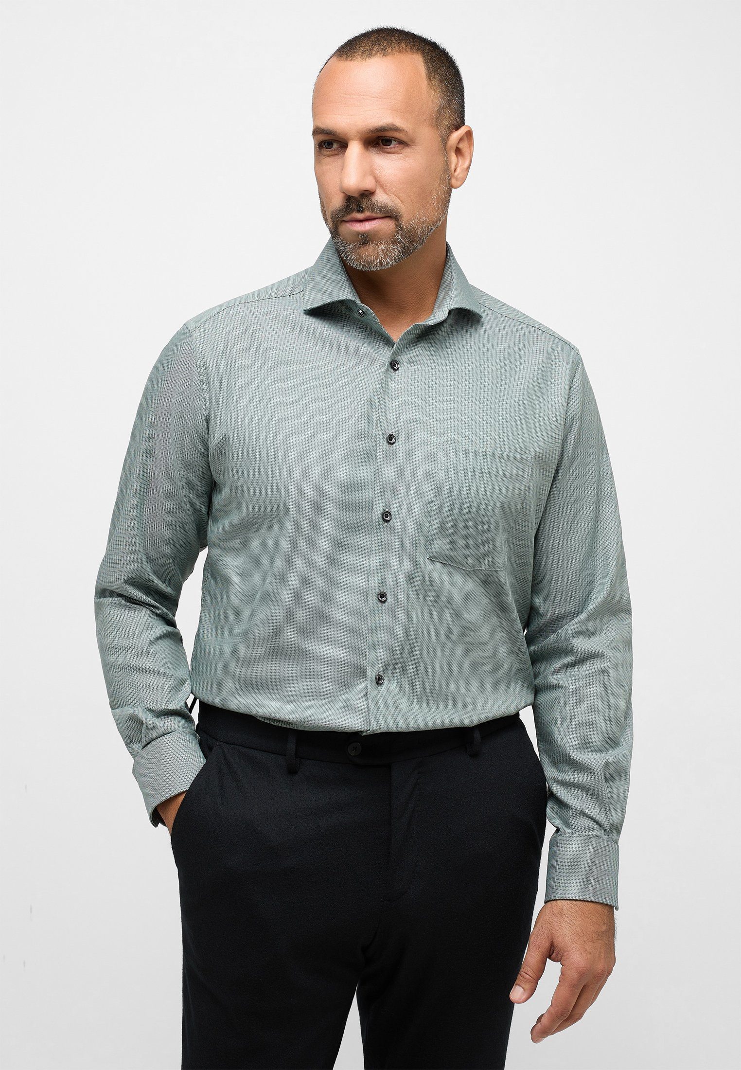 Eterna Langarmhemd MODERN FIT günstig online kaufen