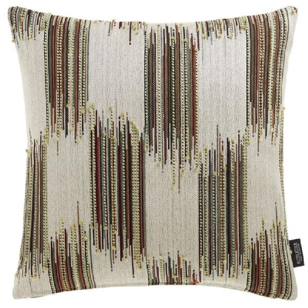 ROHLEDER Kissenhülle Kissenhülle Ikat Botanicals Plum (45x45cm)