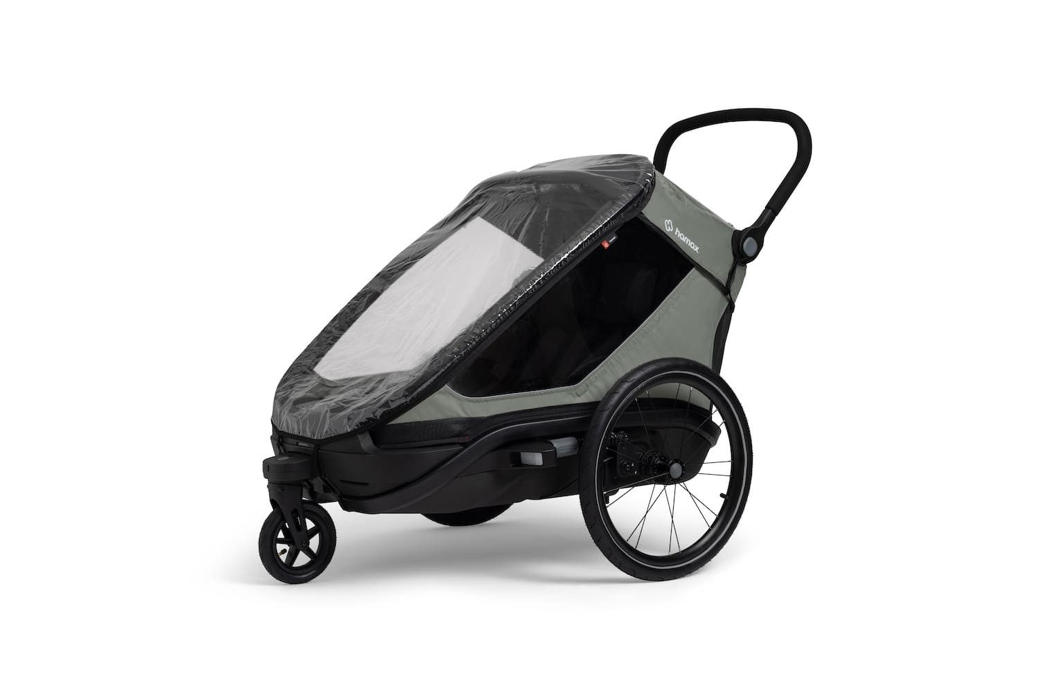 Hamax Fahrradkinderanhänger Regenverdeck für Outback Next für 1 Kind