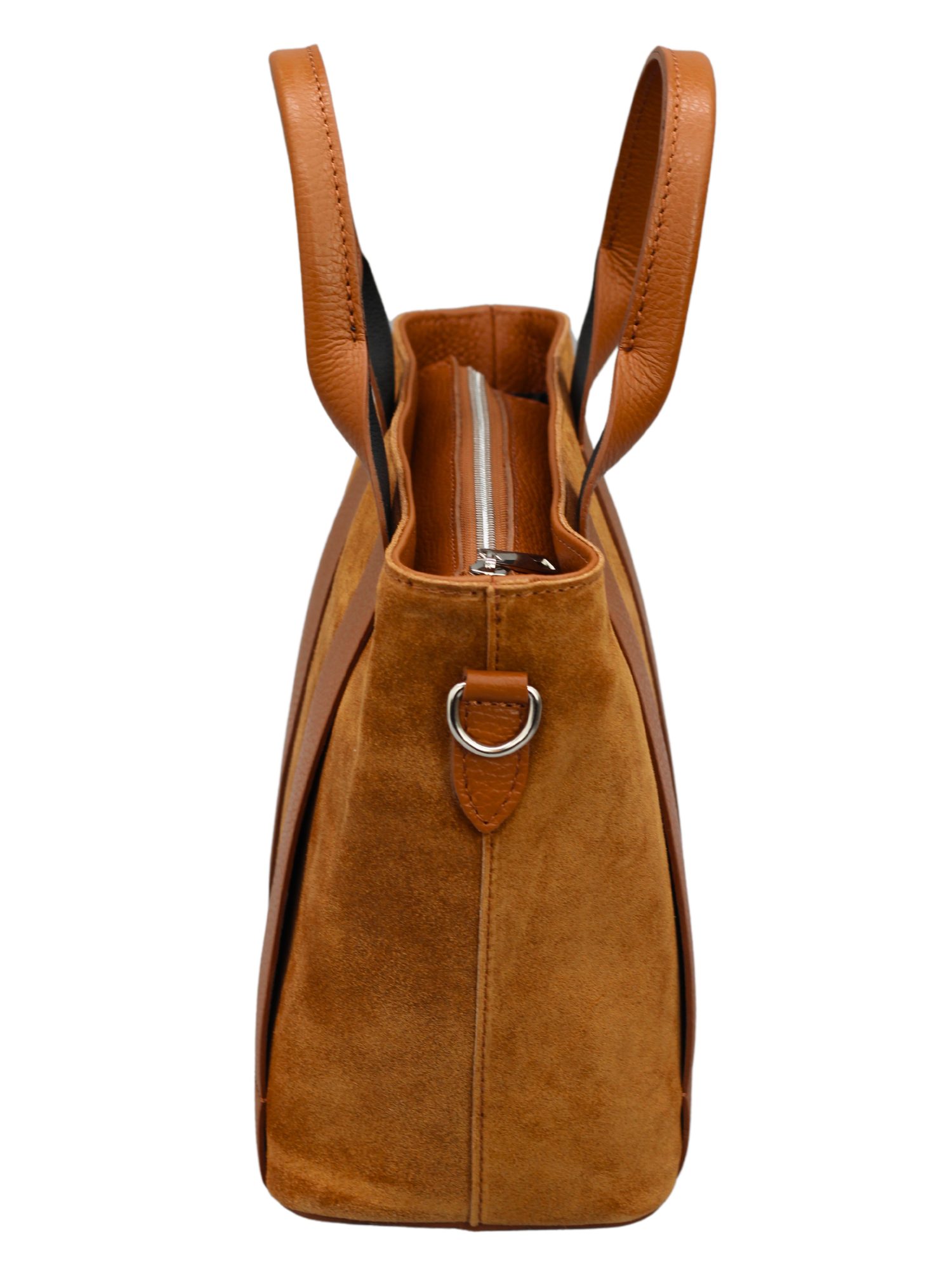 BRISE TASCHE Schultertasche SANDRA Umhängetasche für Damen, Handtasche aus Echtleder, echtes Leder, hergestellt in Italien