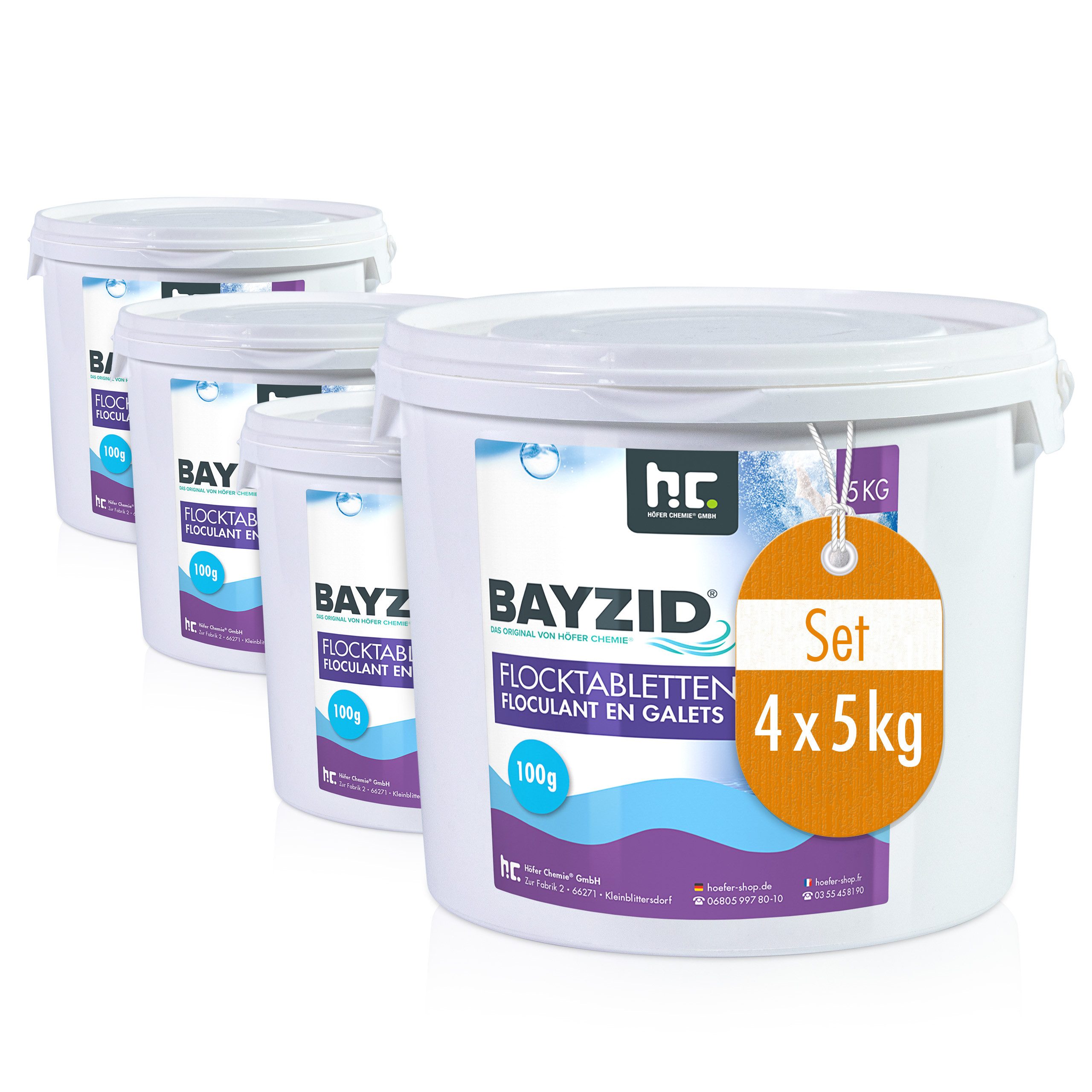 Höfer Chemie GmbH Poolpflege 4x 5 günstig online kaufen