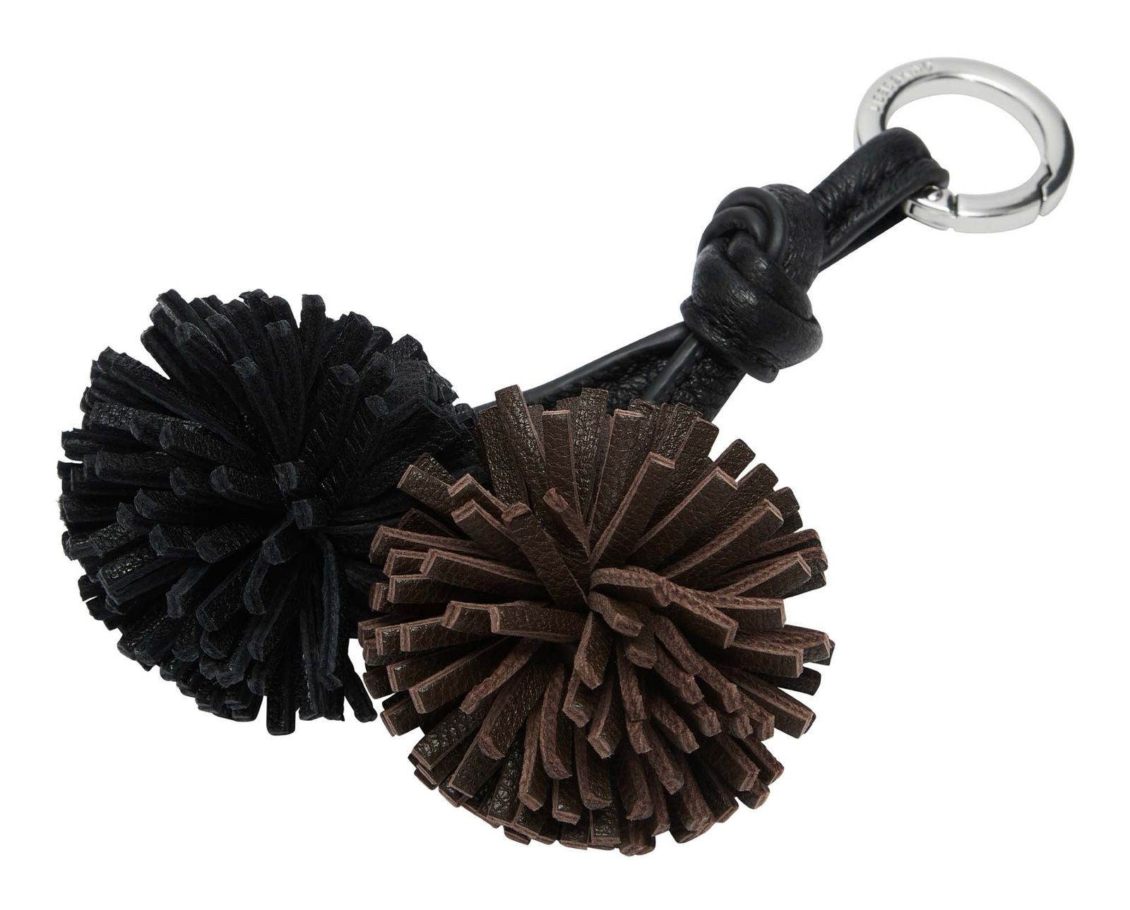 Liebeskind Berlin Schlüsselanhänger Pom Pom Keyring, aus echtem Leder