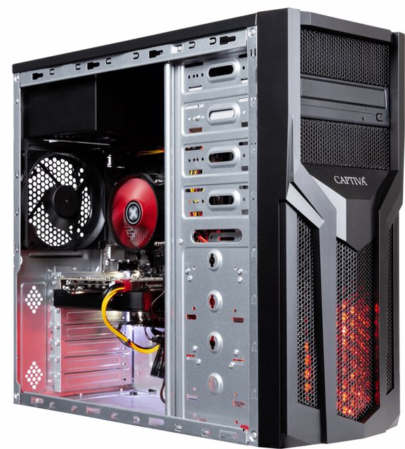 CAPTIVA Advanced Gaming R59-635 Gaming-PC (AMD Ryzen 5 5600X, GeForce GTX 1650, 8 GB RAM, 480 GB SSD, Luftkühlung)