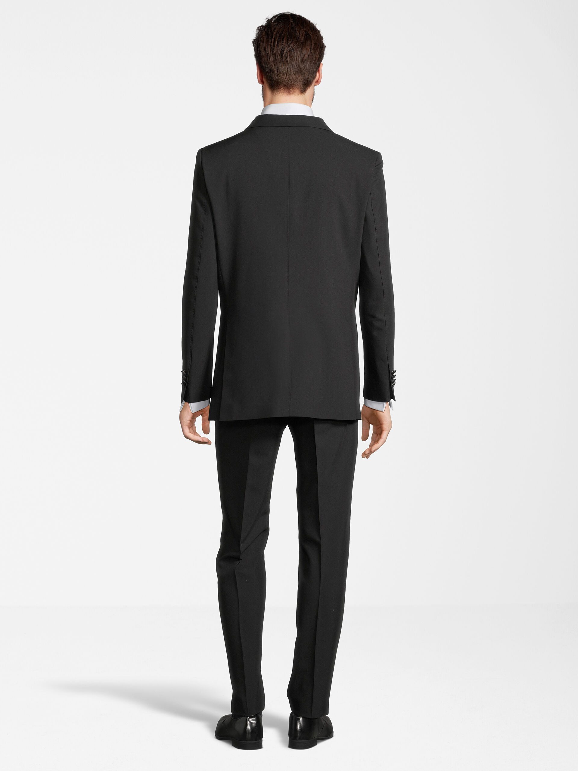 SteffenKlein Smoking Slim-Fit 5-tlg. (3-tlg) mit Fliege und Einstecktuch