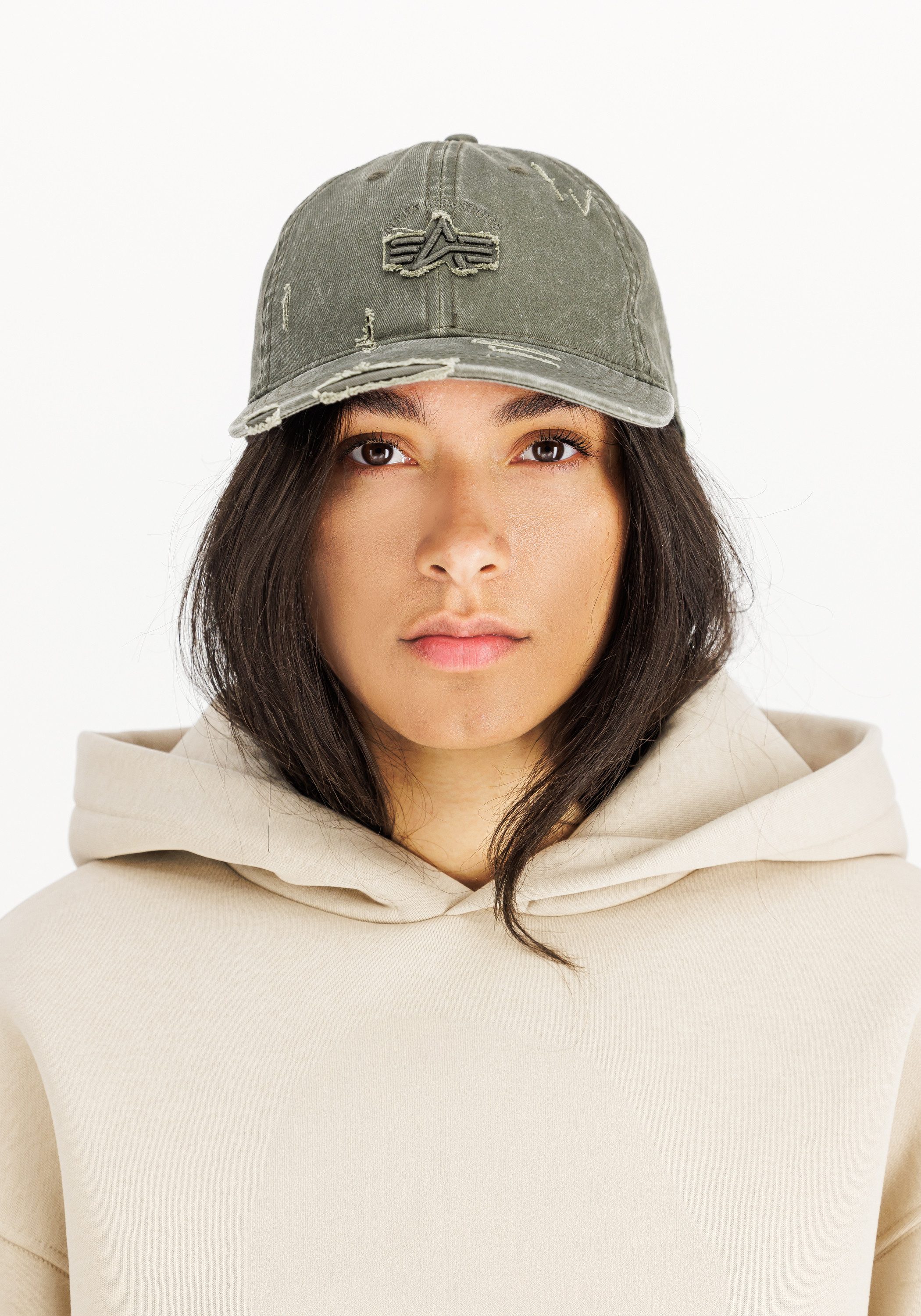 Alpha Industries Trucker Cap Acid Logo Cap