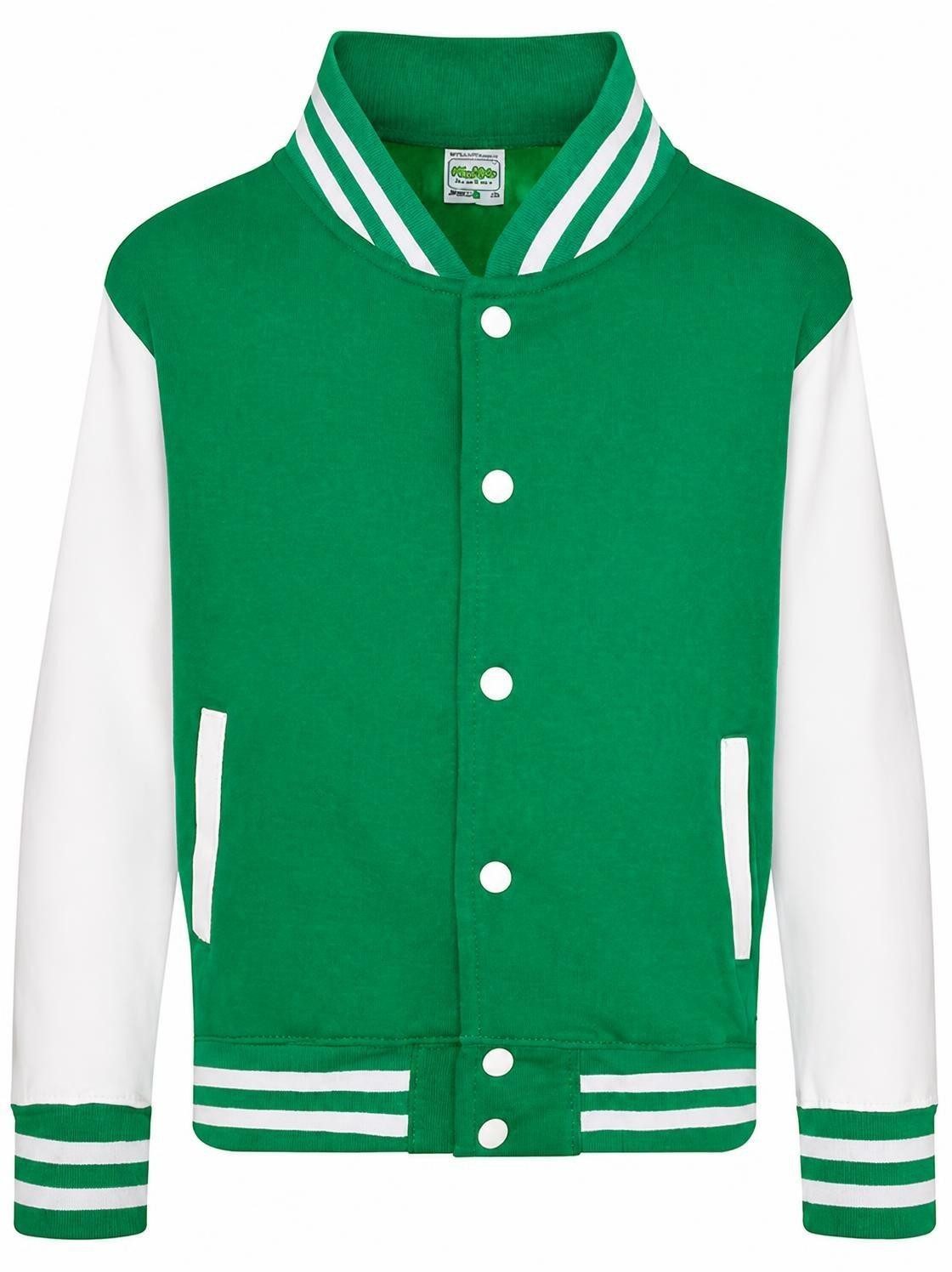 Just Hoods Outdoorjacke Kinder College Jacke Kids Varsity Jacket