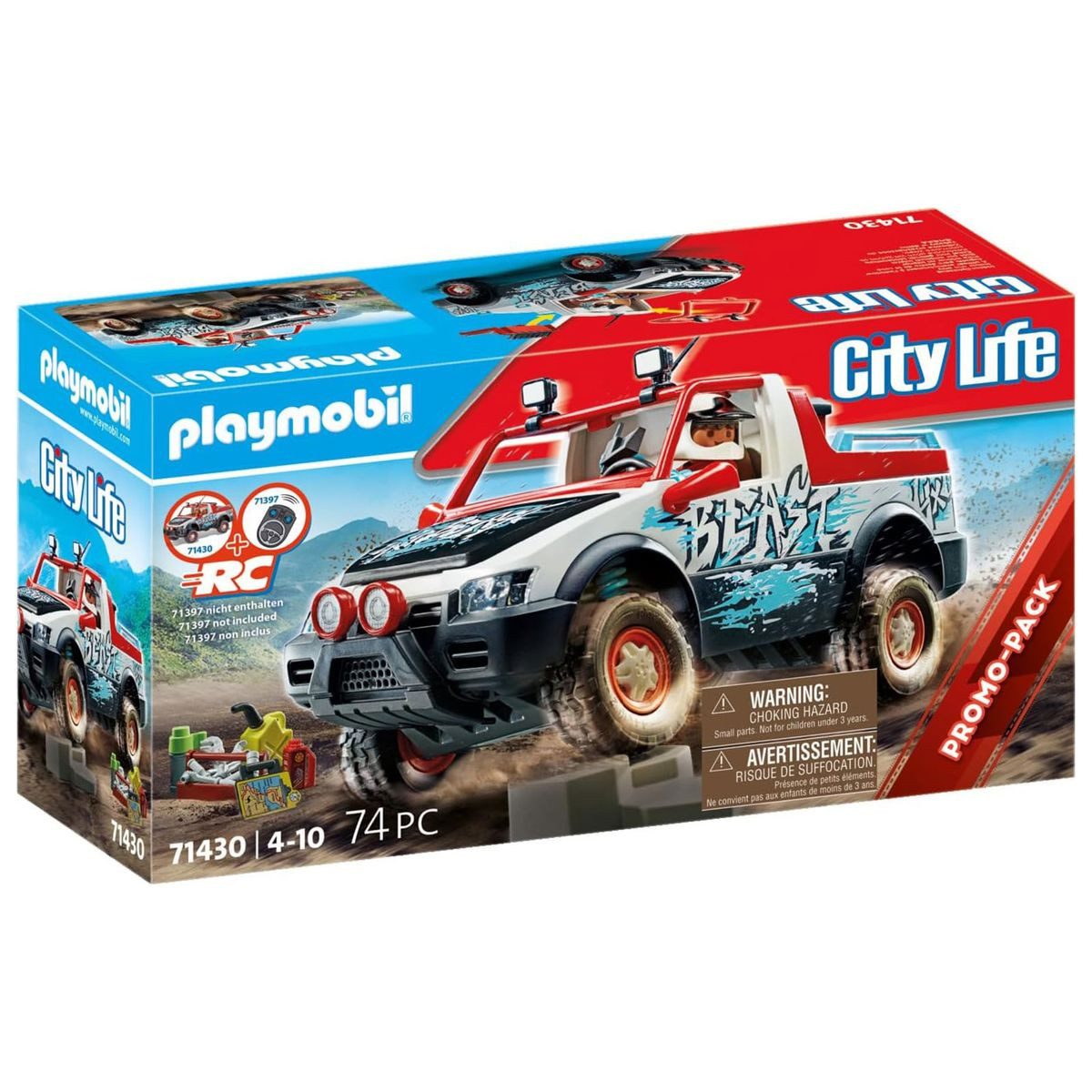 Playmobil® Spielzeug-Auto PLAYMOBIL® 71430 - City Life - RC-Fahrzeuge Rally-Car