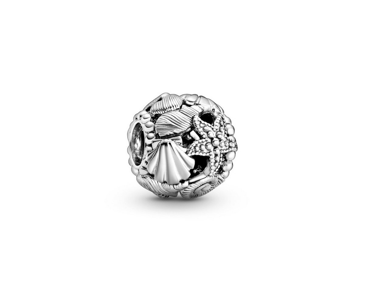 Pandora Charm-Einhänger Pandora 798950C00 Charm Damen Offen Seestern Muschel Herzen Sterling-