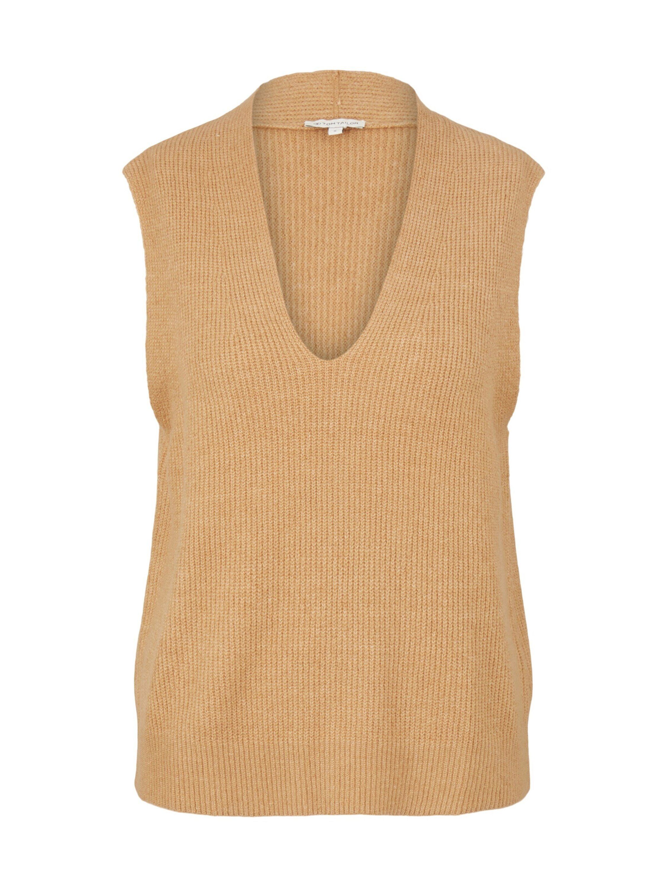 TOM TAILOR Strickpullover (1-tlg) Plain/ohne Details