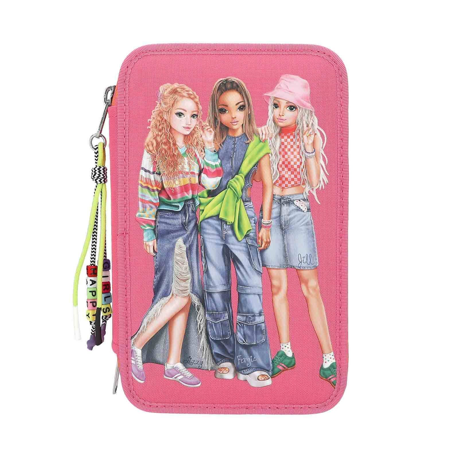 Federmäppchen TOPModel 3-Fach Federtasche mit Stifte