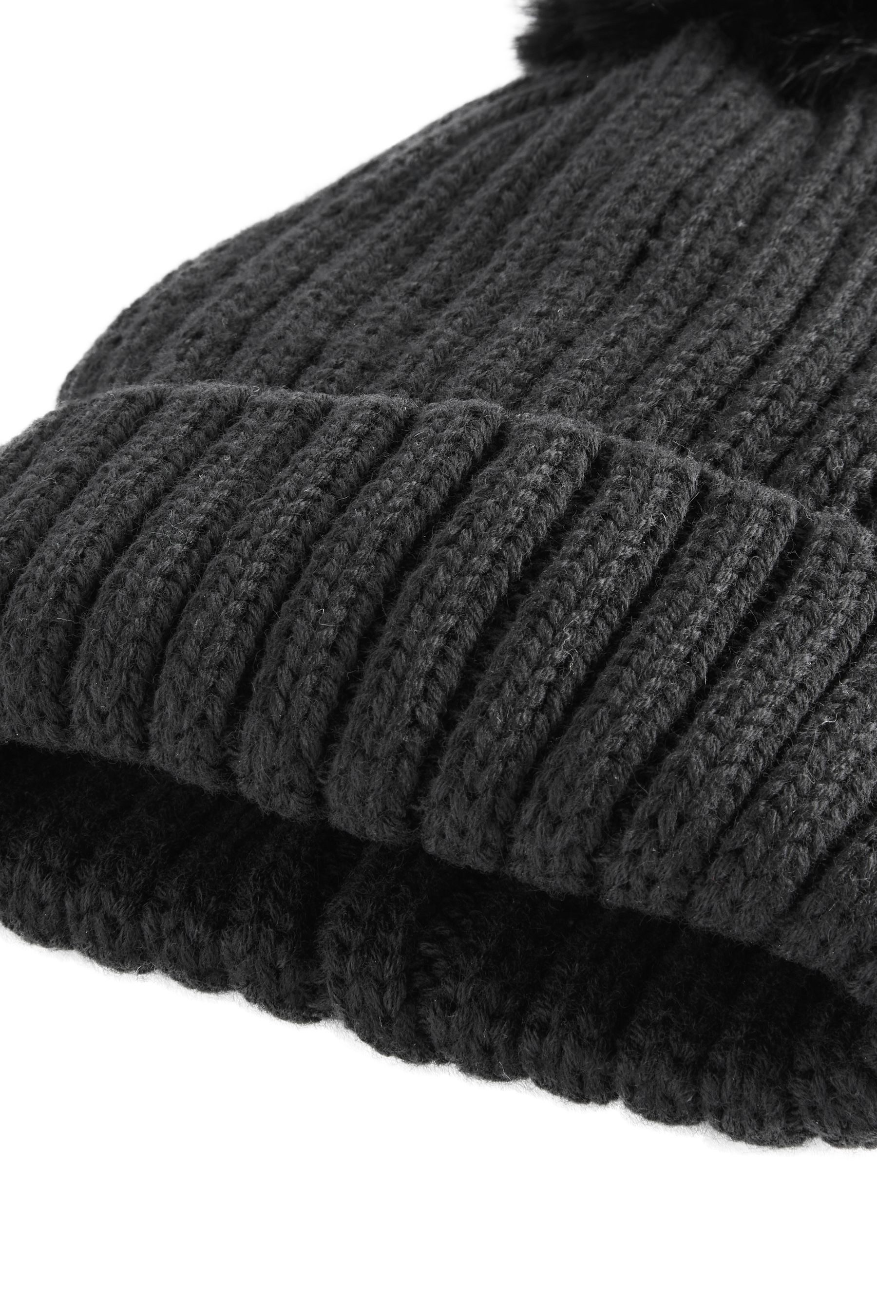 Next Bommelmütze Gerippte Bommelmütze (1-St) günstig online kaufen