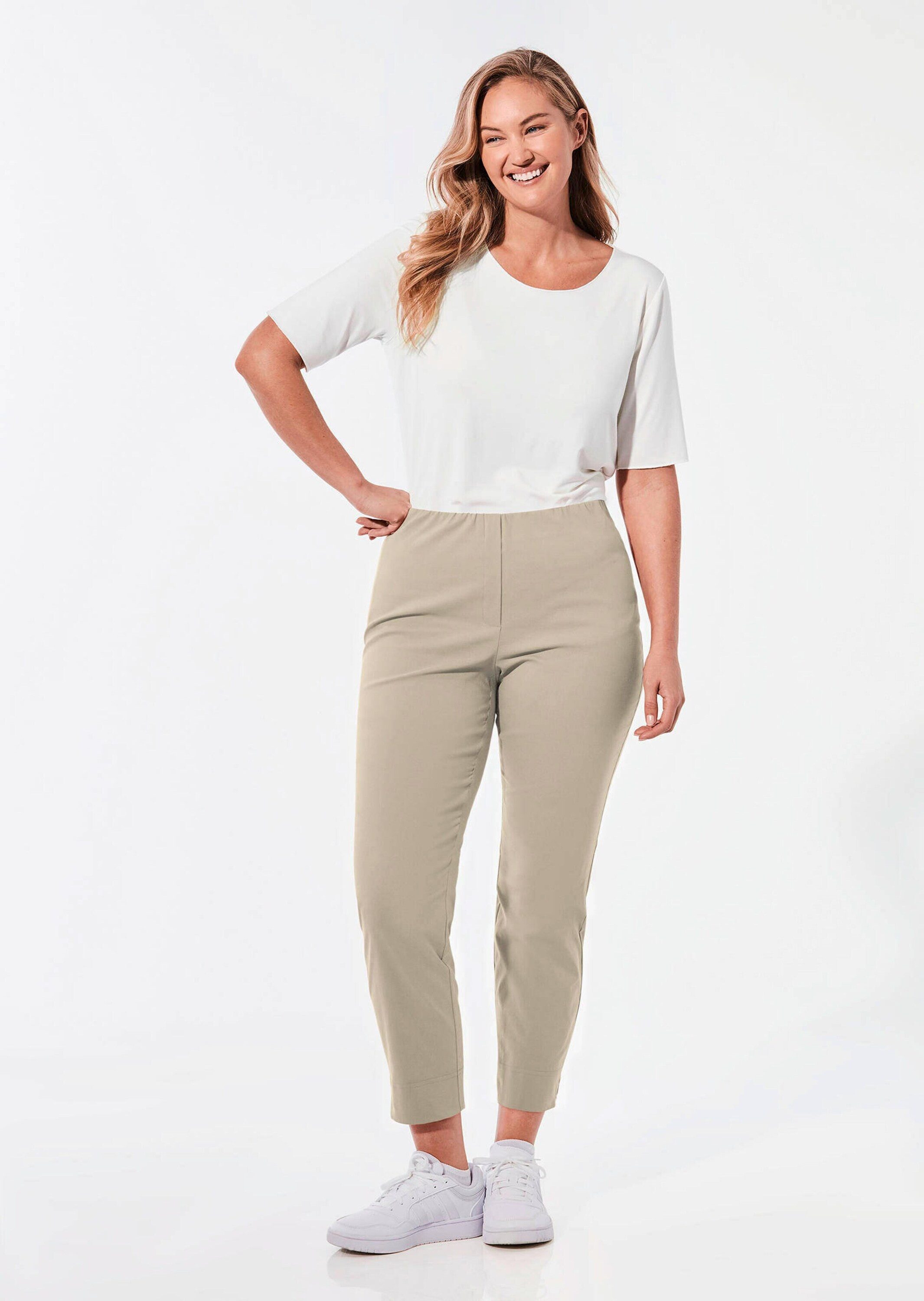 GOLDNER Caprihose 7/8-Stretchhose (CURVY)