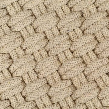 Teppich Rechteckig Natur 80x160 cm Baumwolle, furnicato, Rechteckig