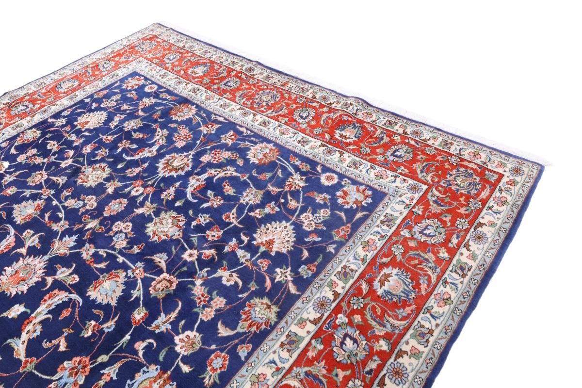 Trading, Höhe: Sherkat rechteckig, / Isfahan Nain mm Orientteppich 256x376 8 Handgeknüpfter Perserteppich, Orientteppich