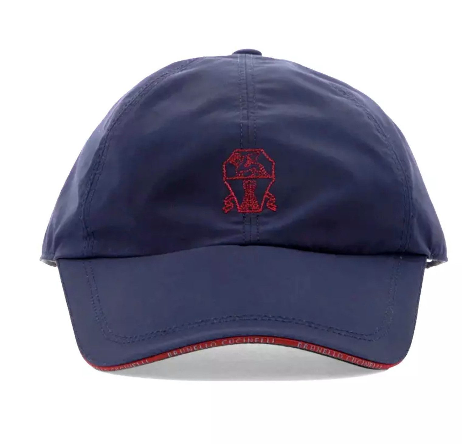 BRUNELLO CUCINELLI Baseball Cap Baseballkappe Cap mit Logo-Stickerei Made in Italy – höchste Qualität und Handwerkskunst.