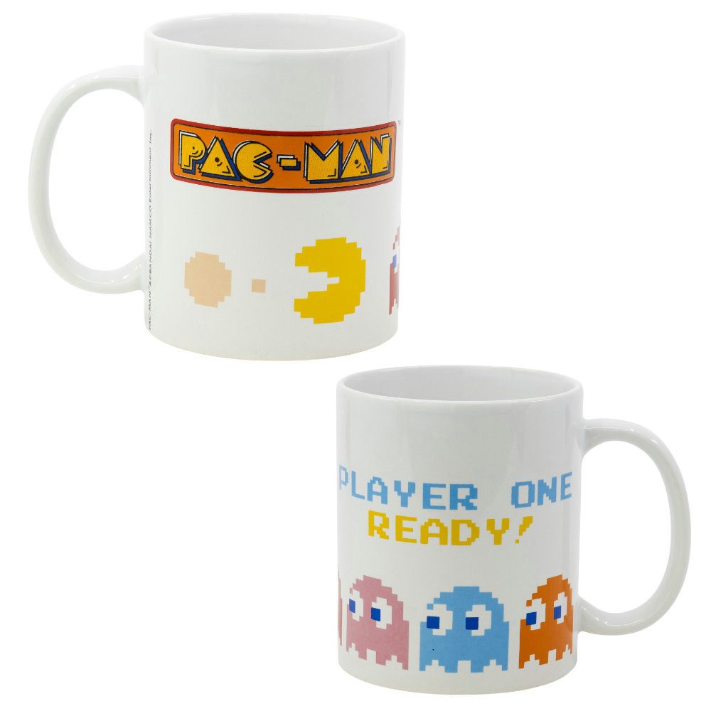 Tasse Gamer PAC-MAN Teetasse Tasse Kaffeetasse Geschenkidee 325 ml