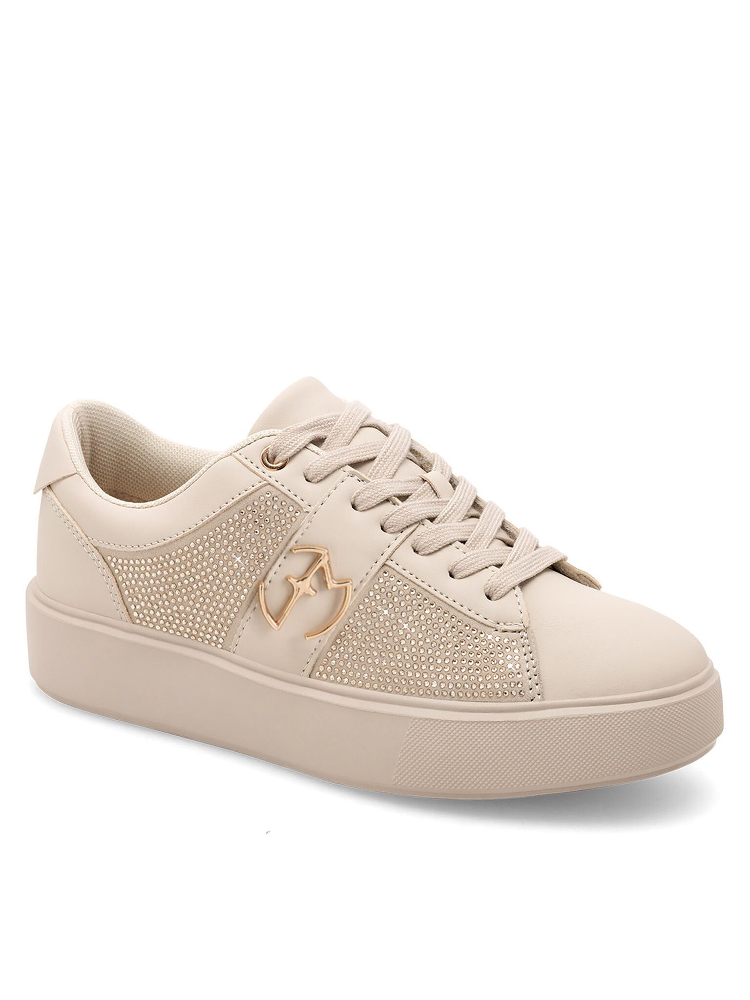 Eva Minge Sneakers WYL3358-8 Beige Sneaker günstig online kaufen