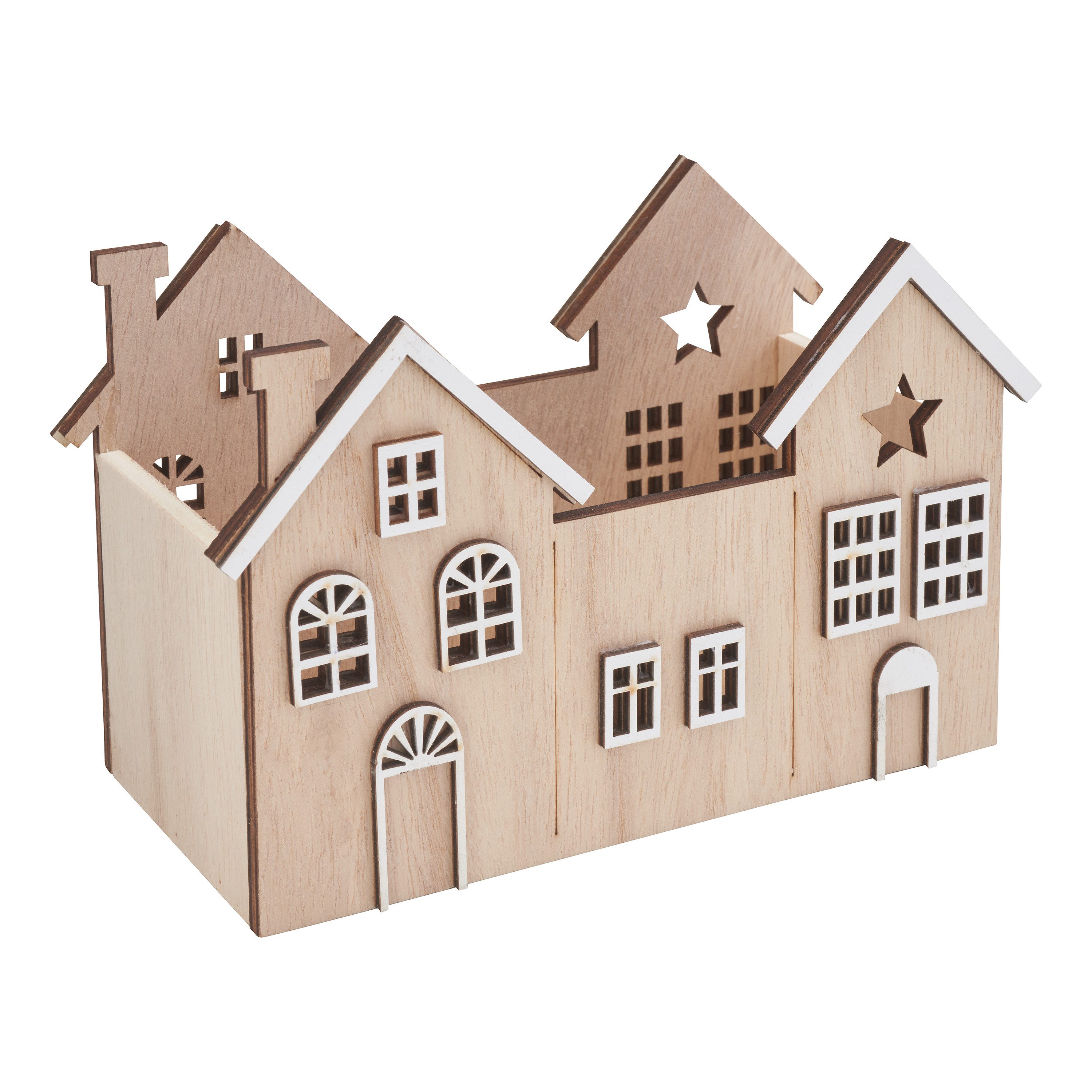 VBS Modellbausatz Häuser, (23-tlg), 23-tlg.